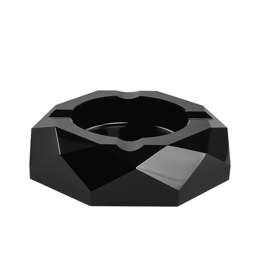System Bathroom Accessories Cyrstal Ashtray Black
