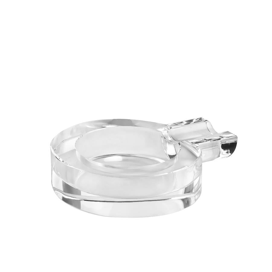 System Bathroom Accessories Cyrstal Ashtray Transparent