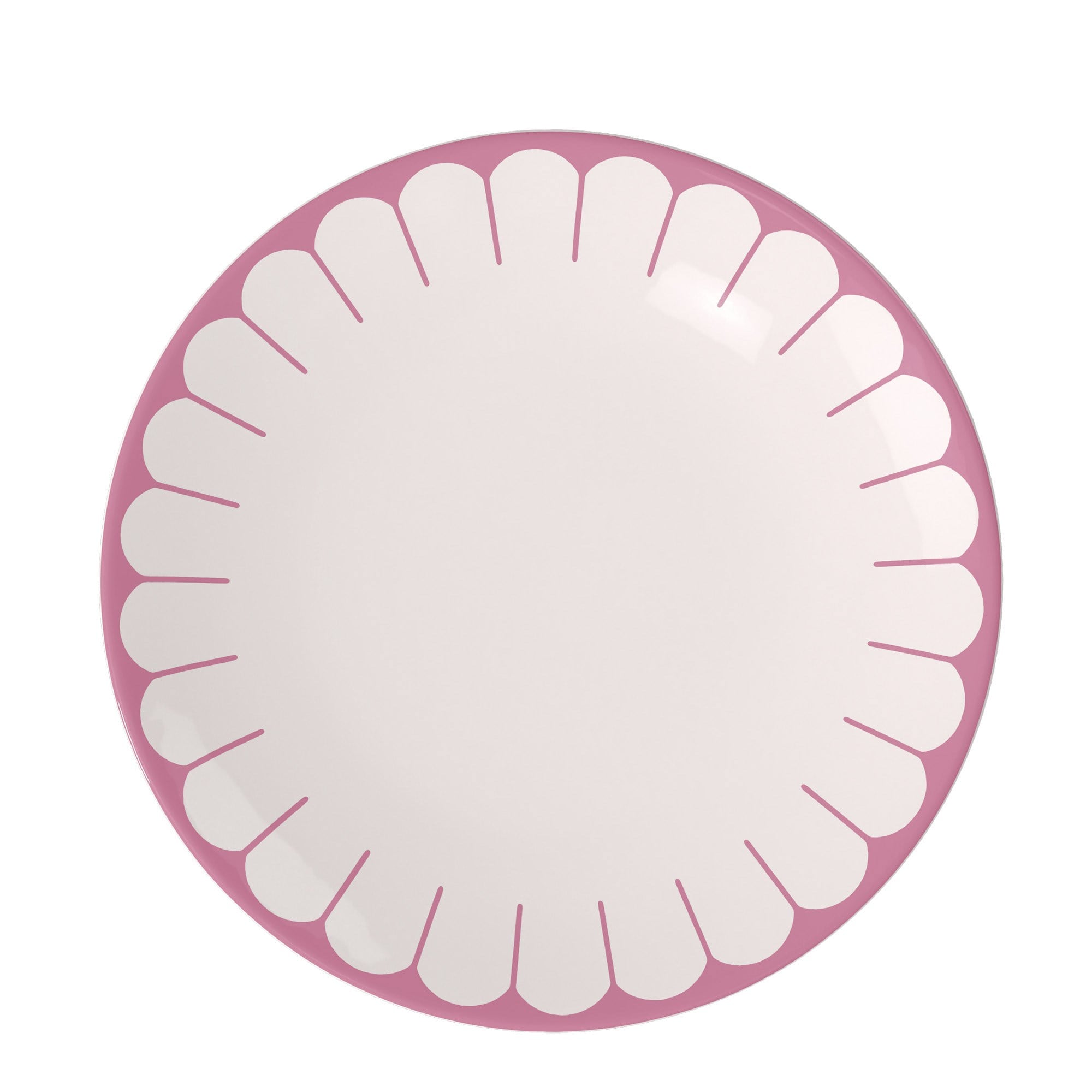 Vb Fleur Cassıs - Yemek Tabagı, 26,5 Cm, Pembe