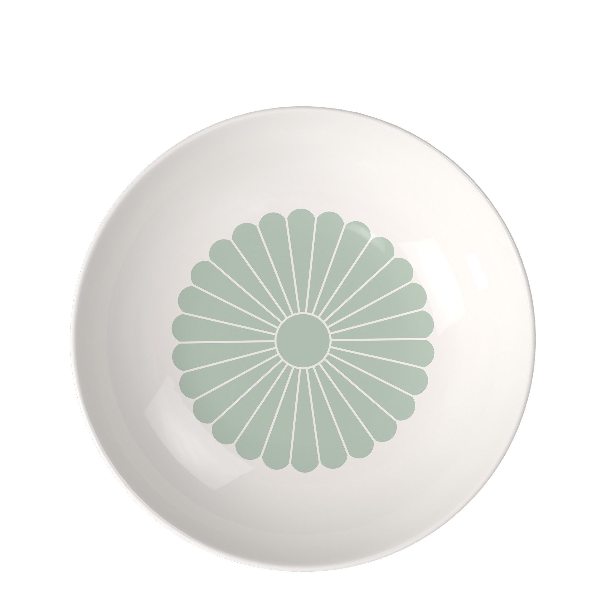 Vb Fleur Vert - Cukur Tabak, 24 Cm, Yesıl