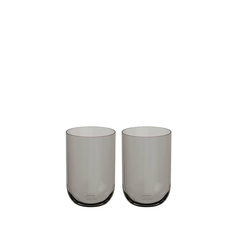 Vb Lıke Smoke Kr-b - Su/mesrubat Bardagı, 300 Mm, 2 Lı Set, Grı