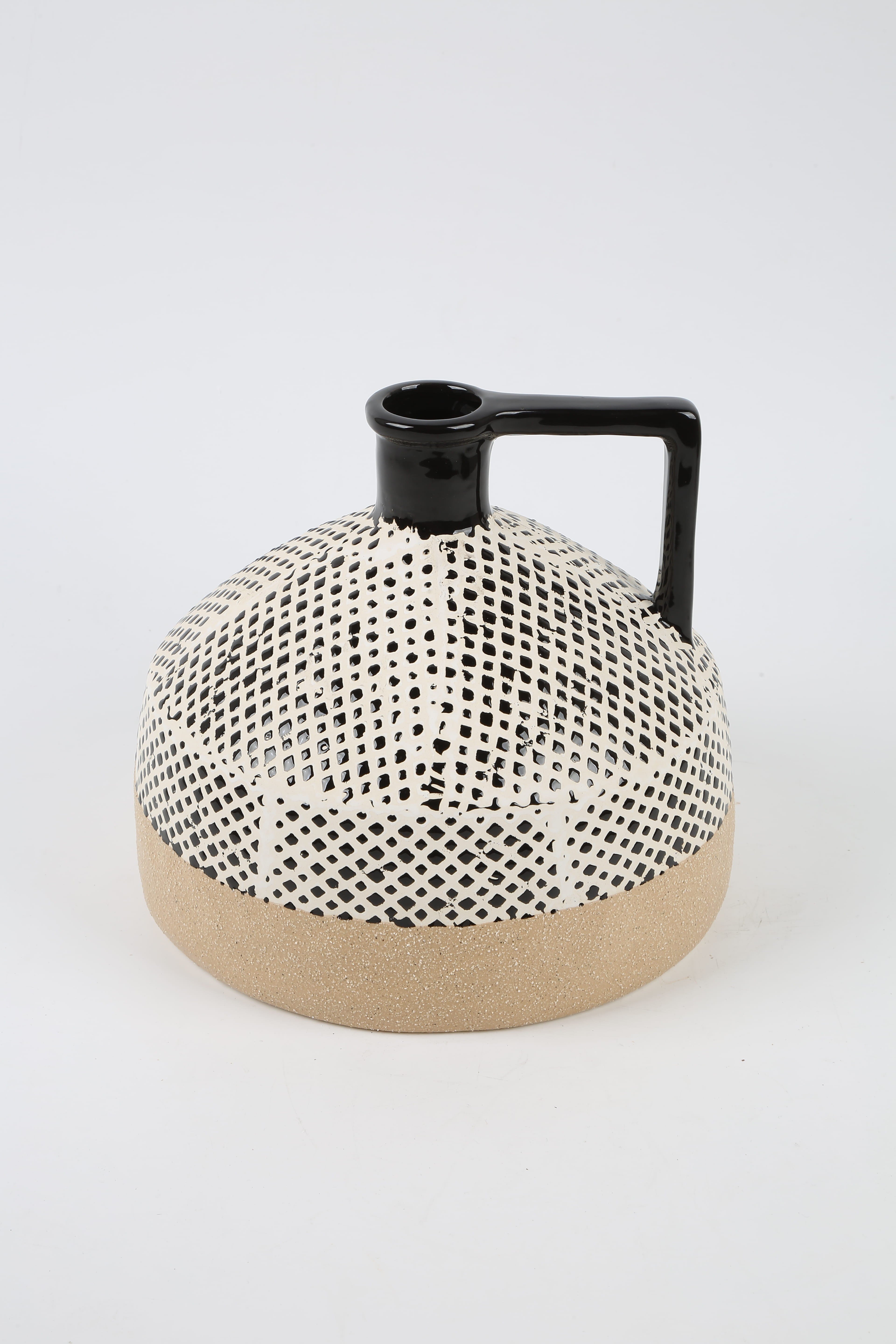 Vitale Seramik Bohem Şişe 22.5*22.5*19.3 Cm