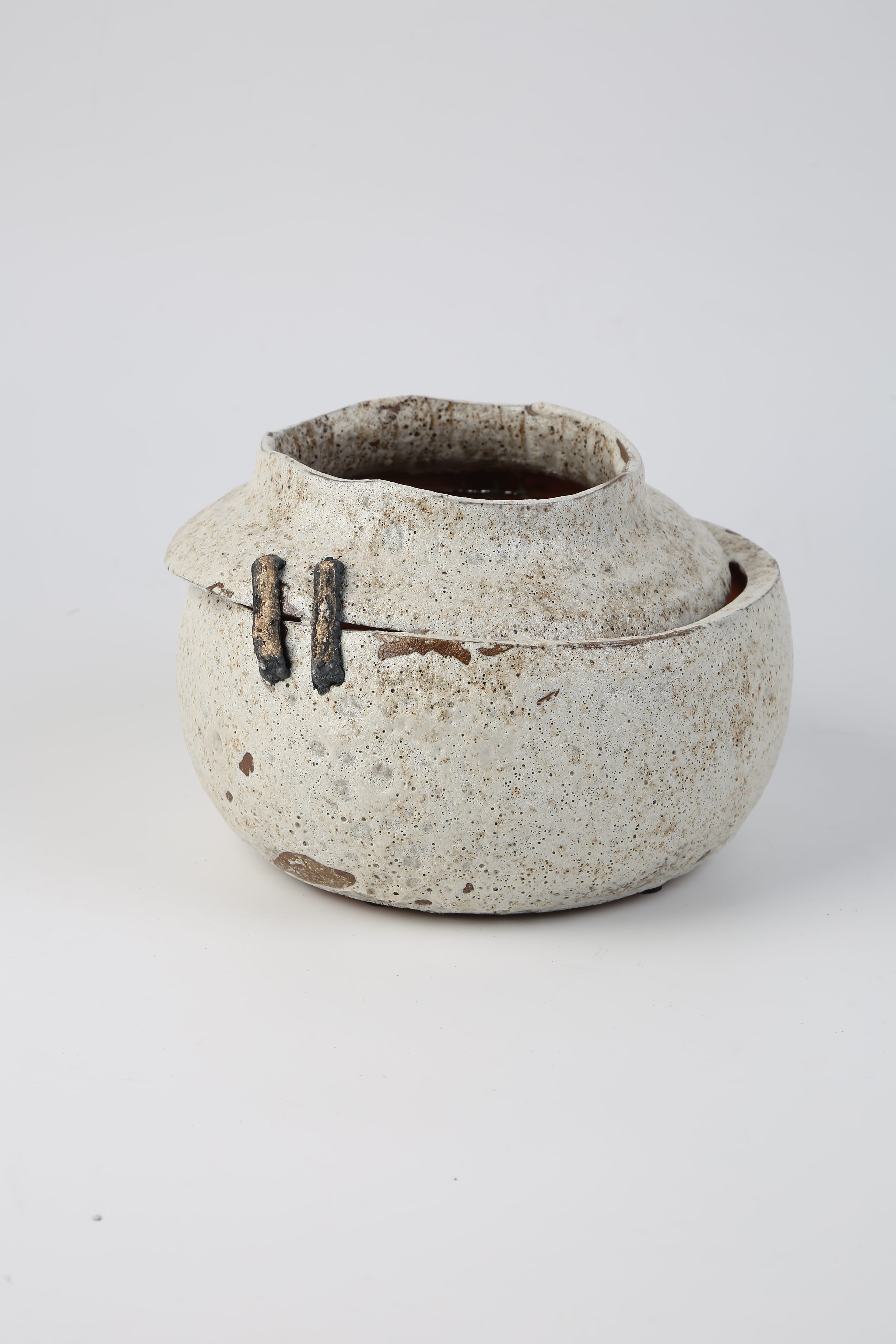 Vitale Seramik Yamalı Çiçeklik 20*20*13.5 Cm