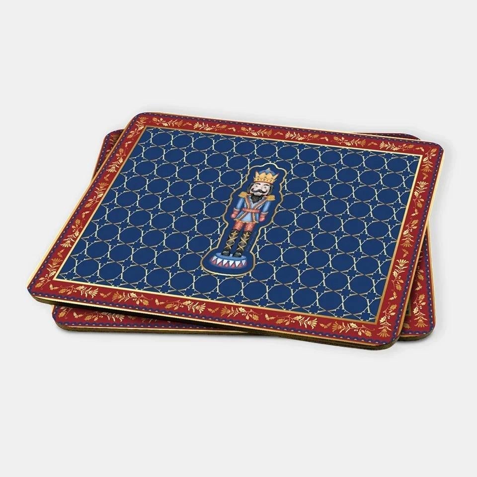 VİTELLİ NUTCRACKER MAVİ 2'Lİ MDF AMERİKAN SERVİS