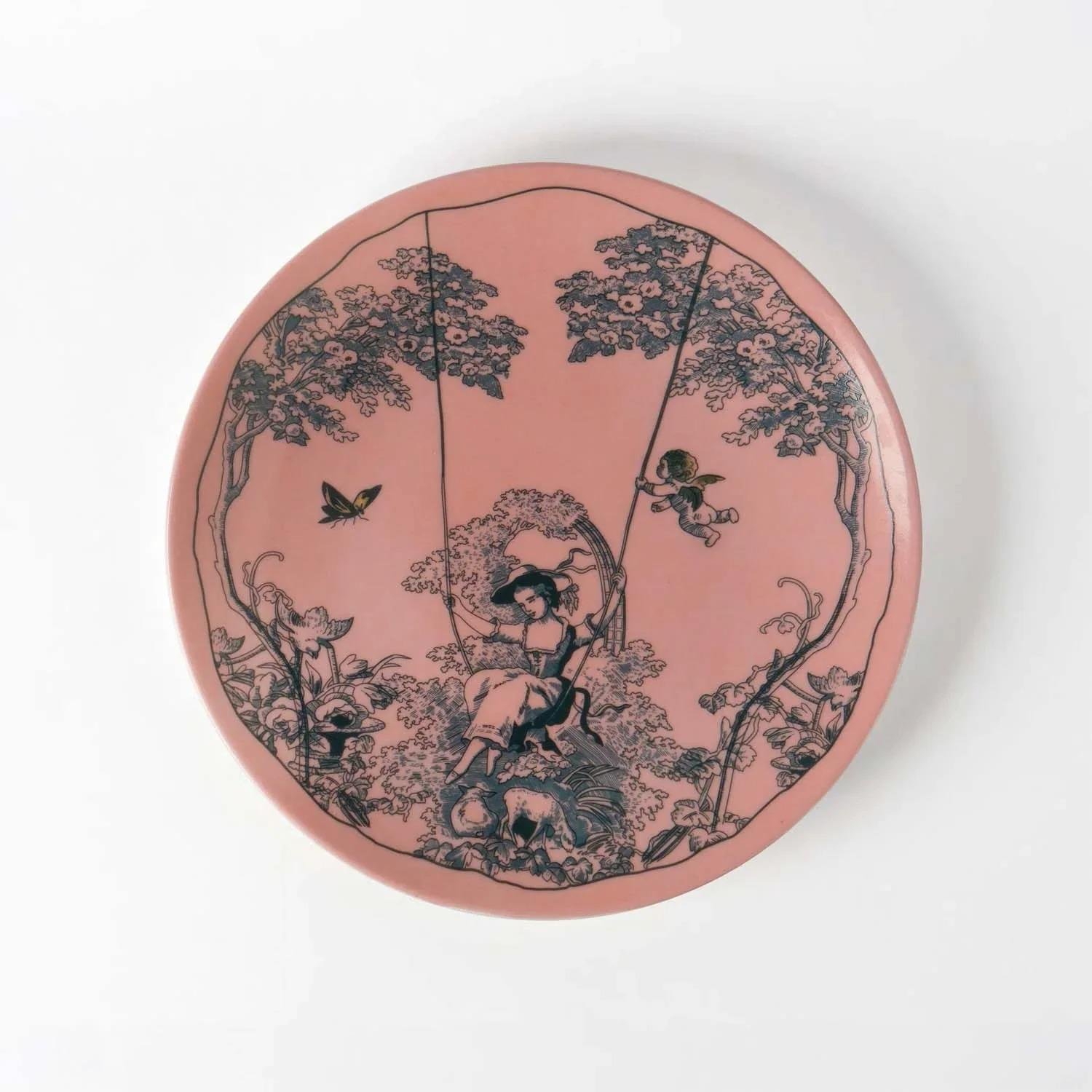 VİTELLİ TİMELESS COLLECTİON PEMBE 25 CM PORSELEN TABAK