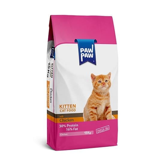 PawPaw 15 Kg Yavru Kedi Maması Tavuklu