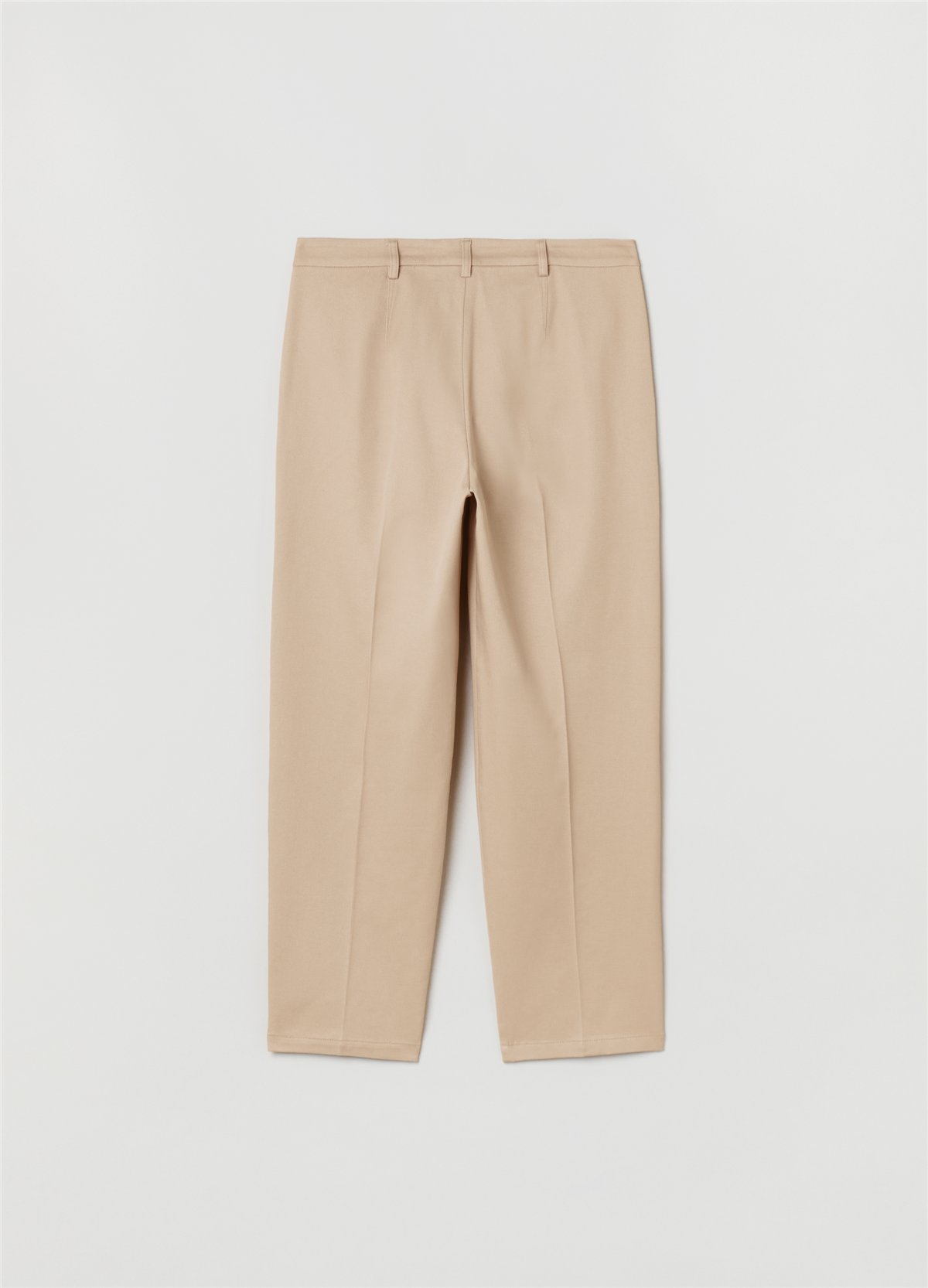 Bol Kesim Bej Chino Pantolon