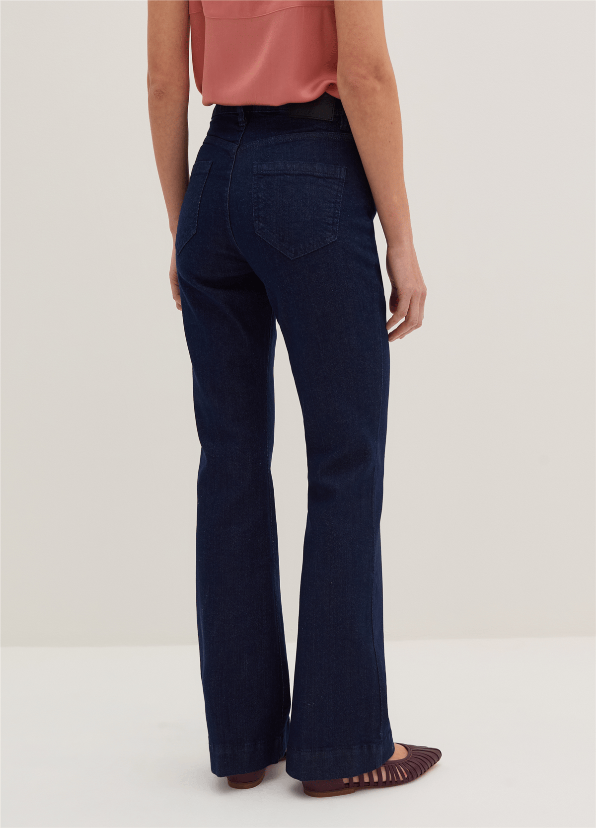Bootcut Açık Mavi Pantolon