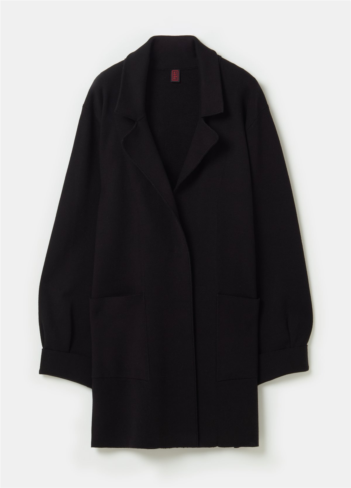 Cepli Oversize Siyah Kaban