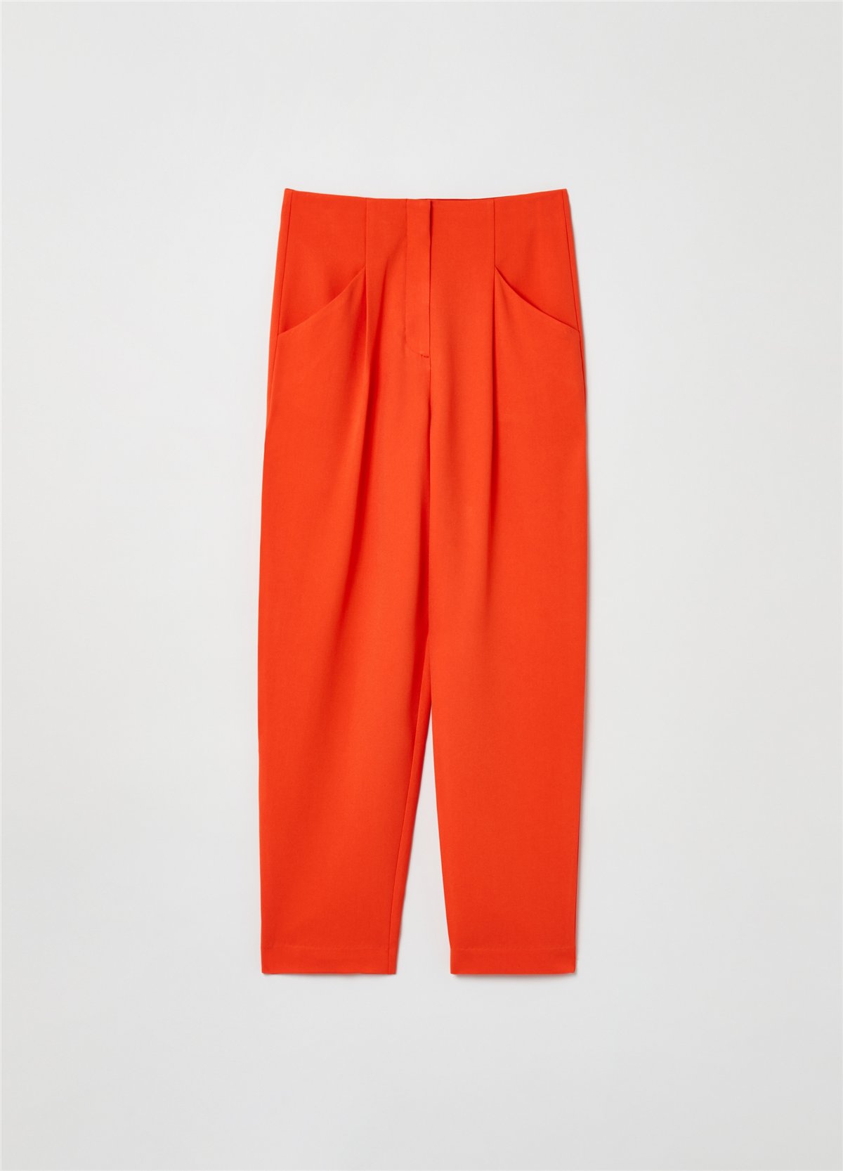 Havuç Kesim Turuncu Pantolon