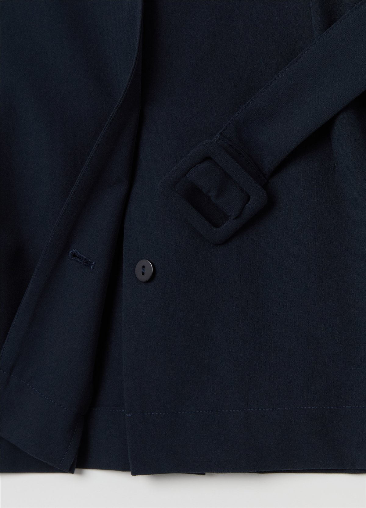 Kemerli Lacivert Shacket