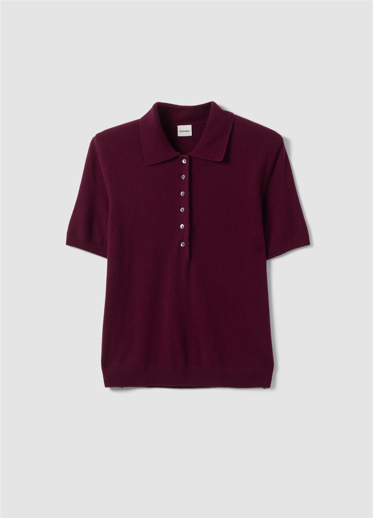 Kırmızı Regular Fit Saf Yün Kazak