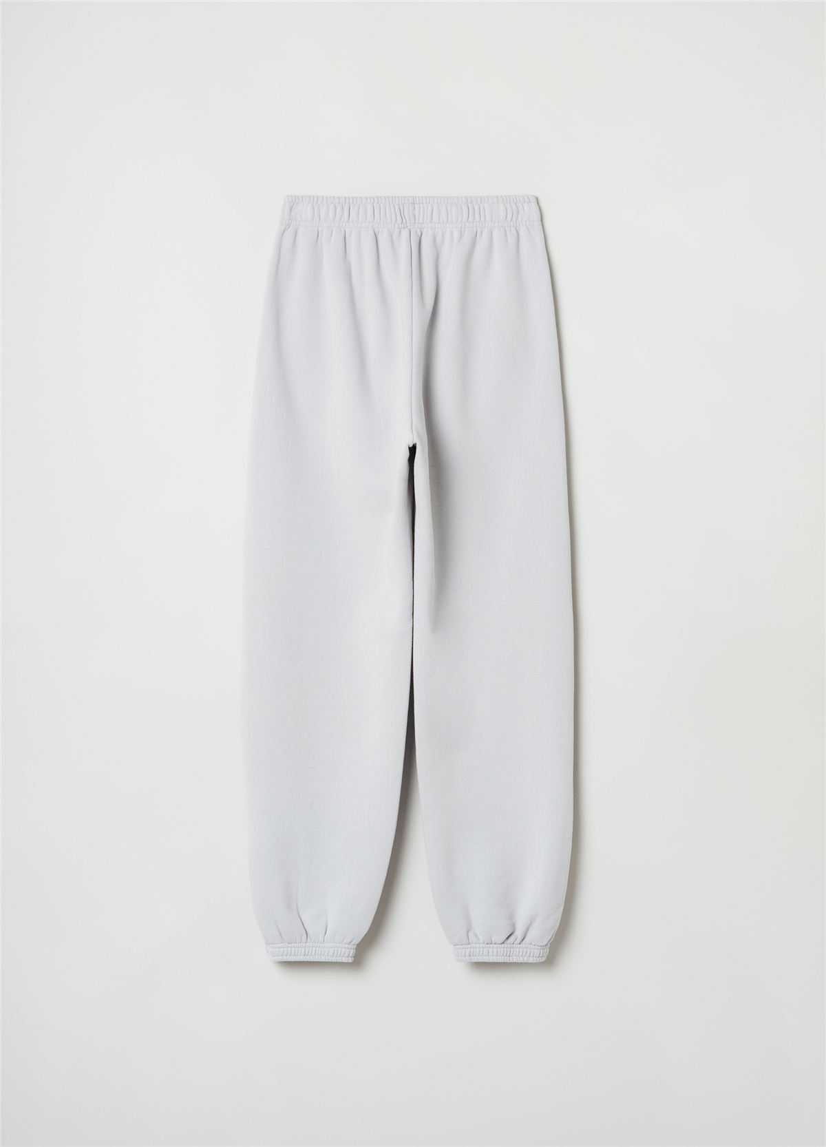 Peluş Açık Gri Jogger Pantolon
