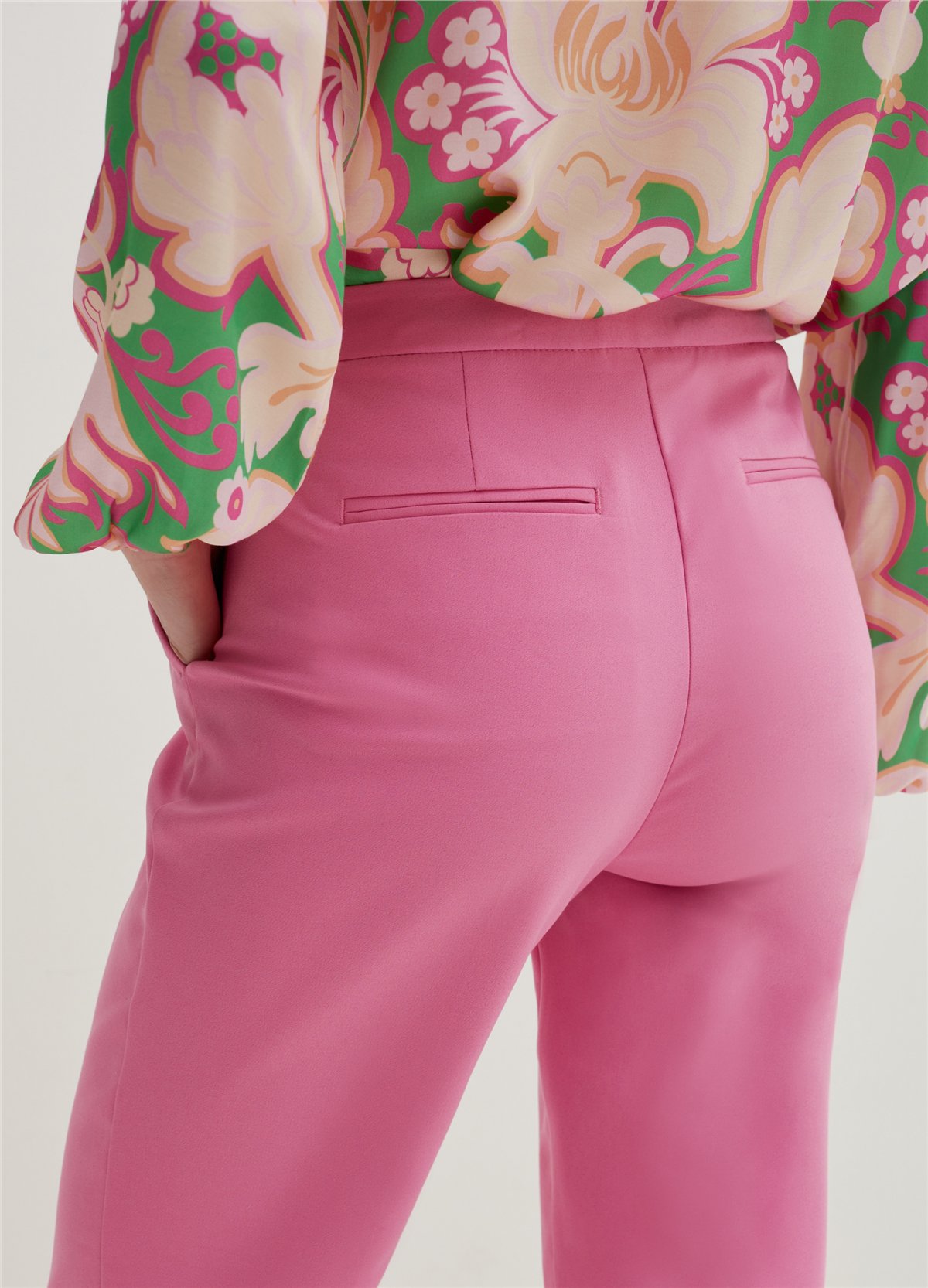 Pembe Cigarette Pantolon