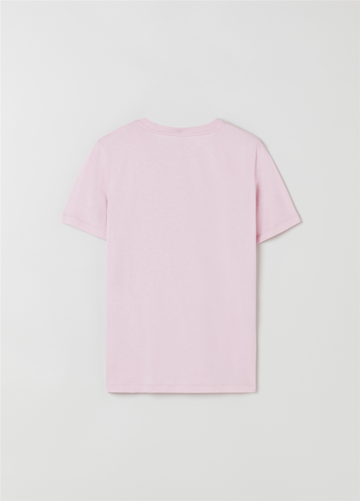 Supima Pamuklu Pembe Tişört