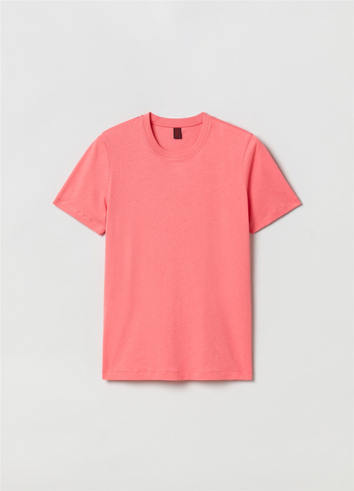 Supima Pamuklu Pembe Tişört