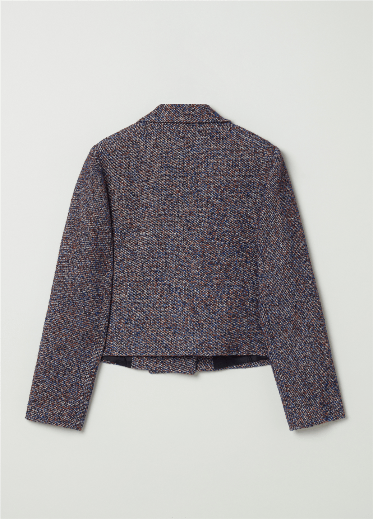 Tüvit Gri Kruvaze Blazer