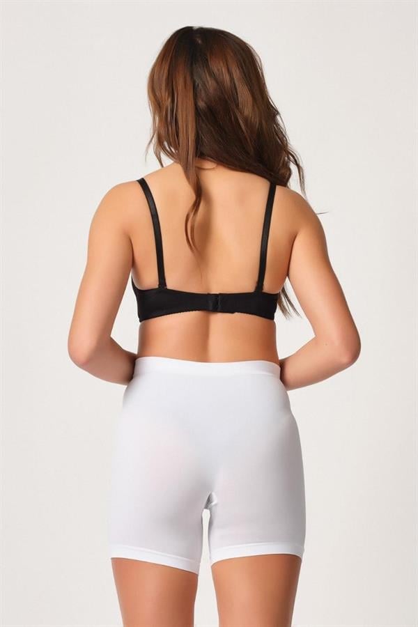 Arias Closet Beyaz MI Emay 3003 Soft Paçalı Boxer