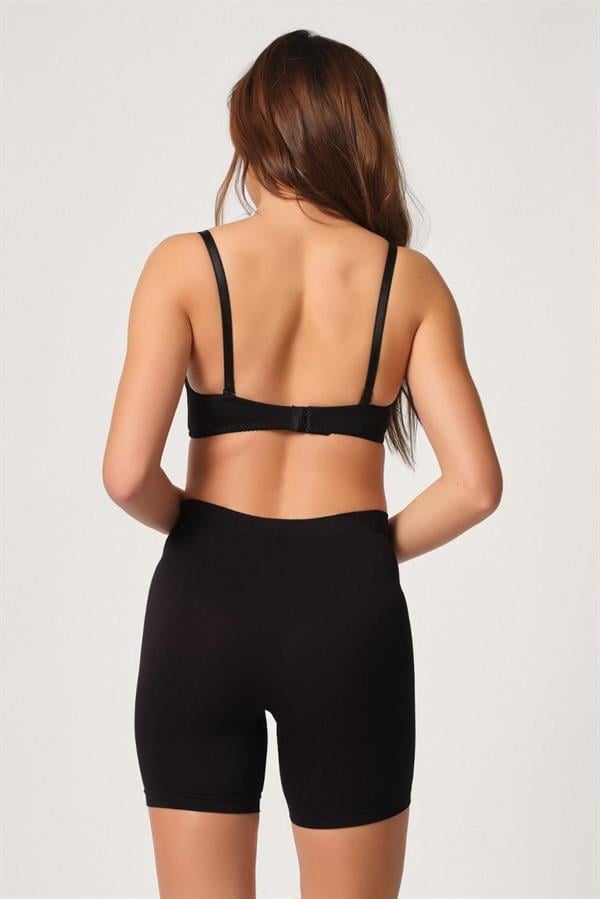 Arias Closet Siyah MI Emay 3003 Soft Paçalı Boxer
