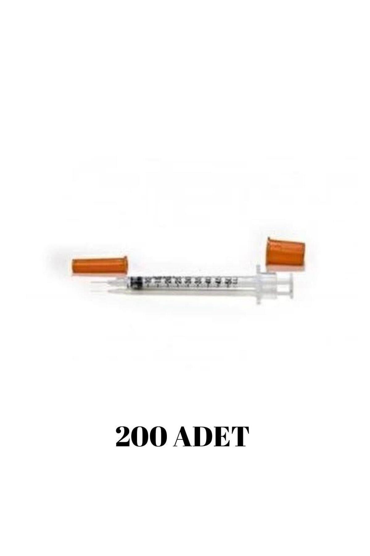 BERİKA - 0.5ML SÜPER İNSÜLİN TURUNCU 30G X 8MM - 100 ADET