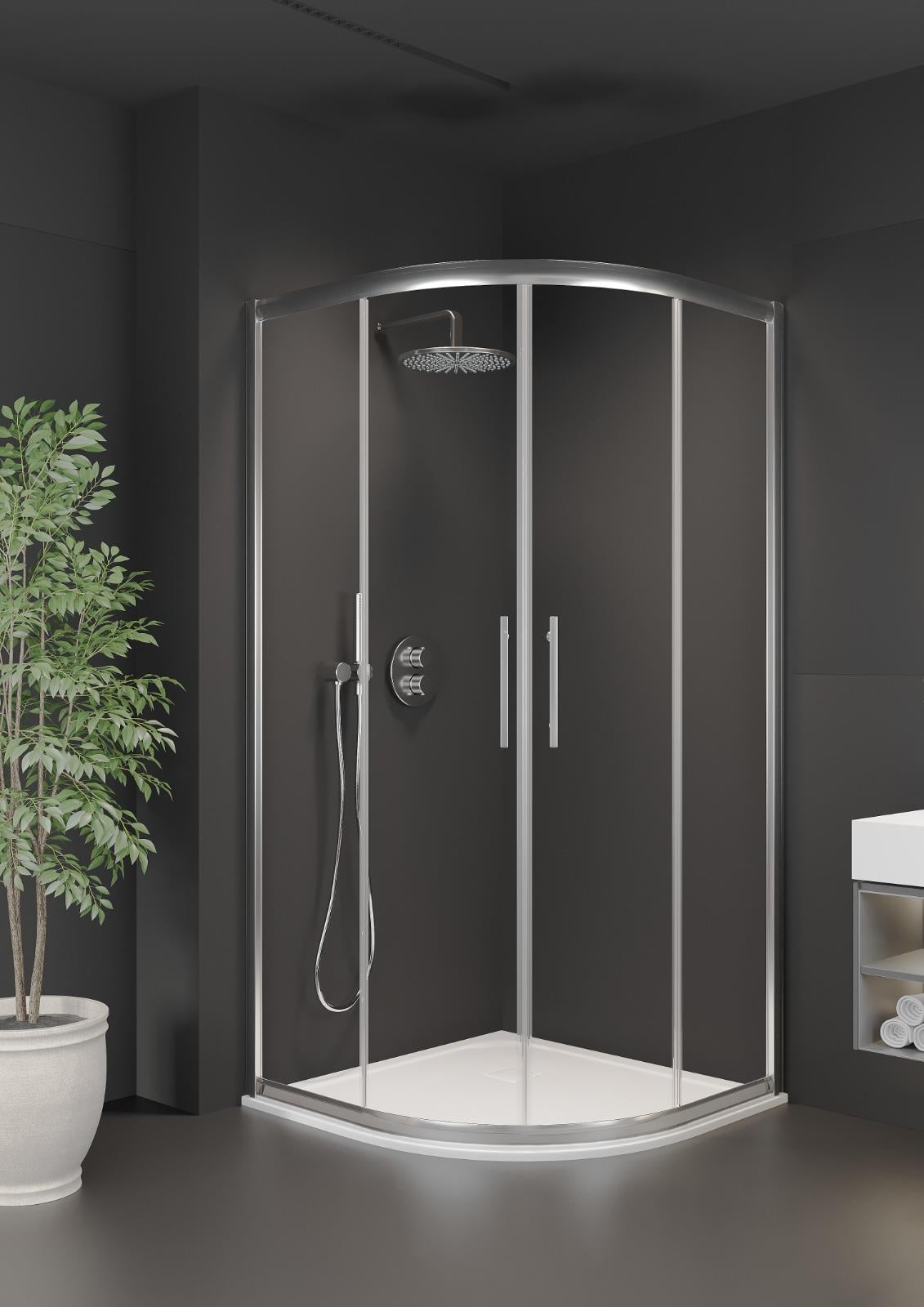 PRESTİGE OVAL SÜRGÜLÜ KABİN