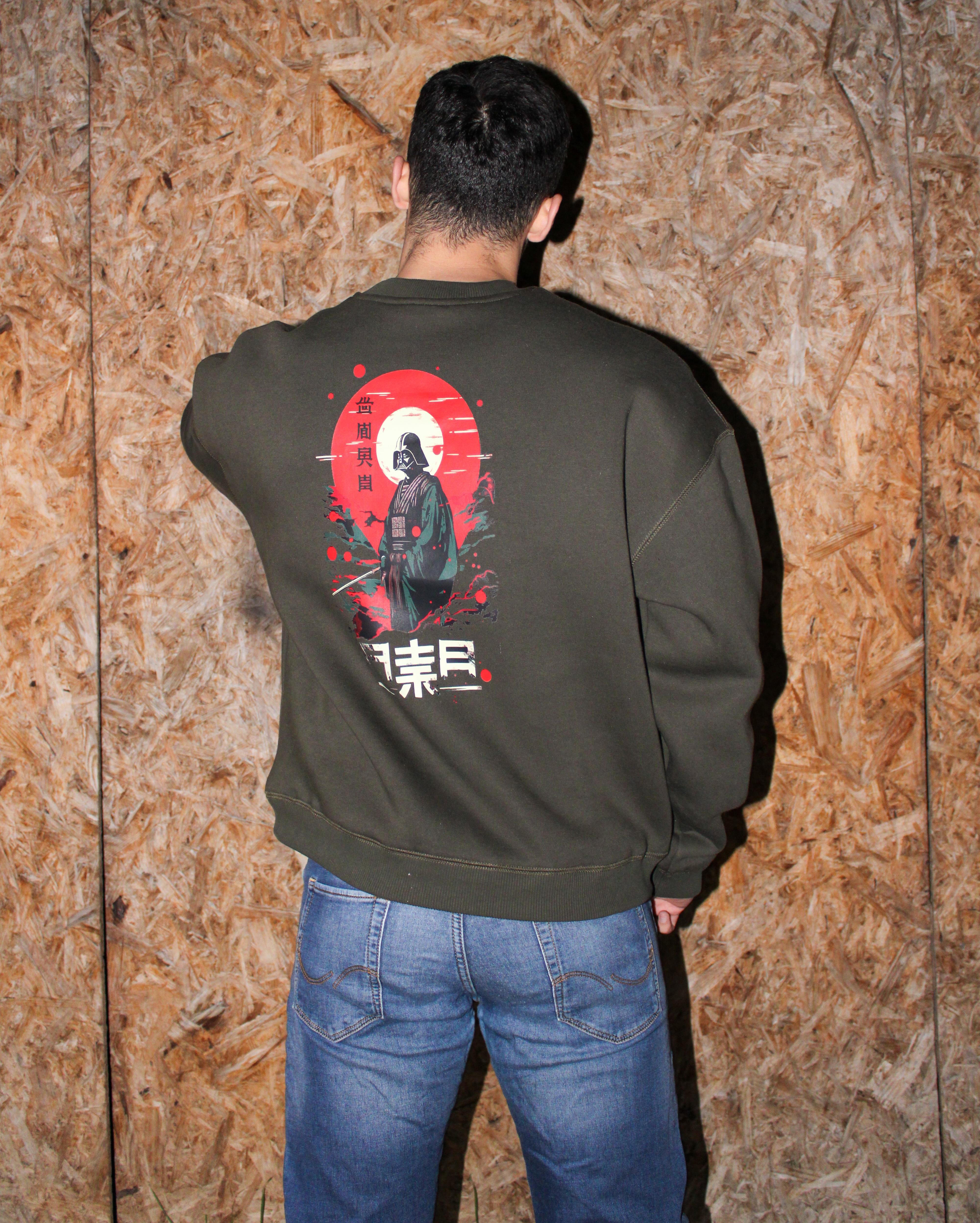 Dark Vader Oversize Erkek Sweat