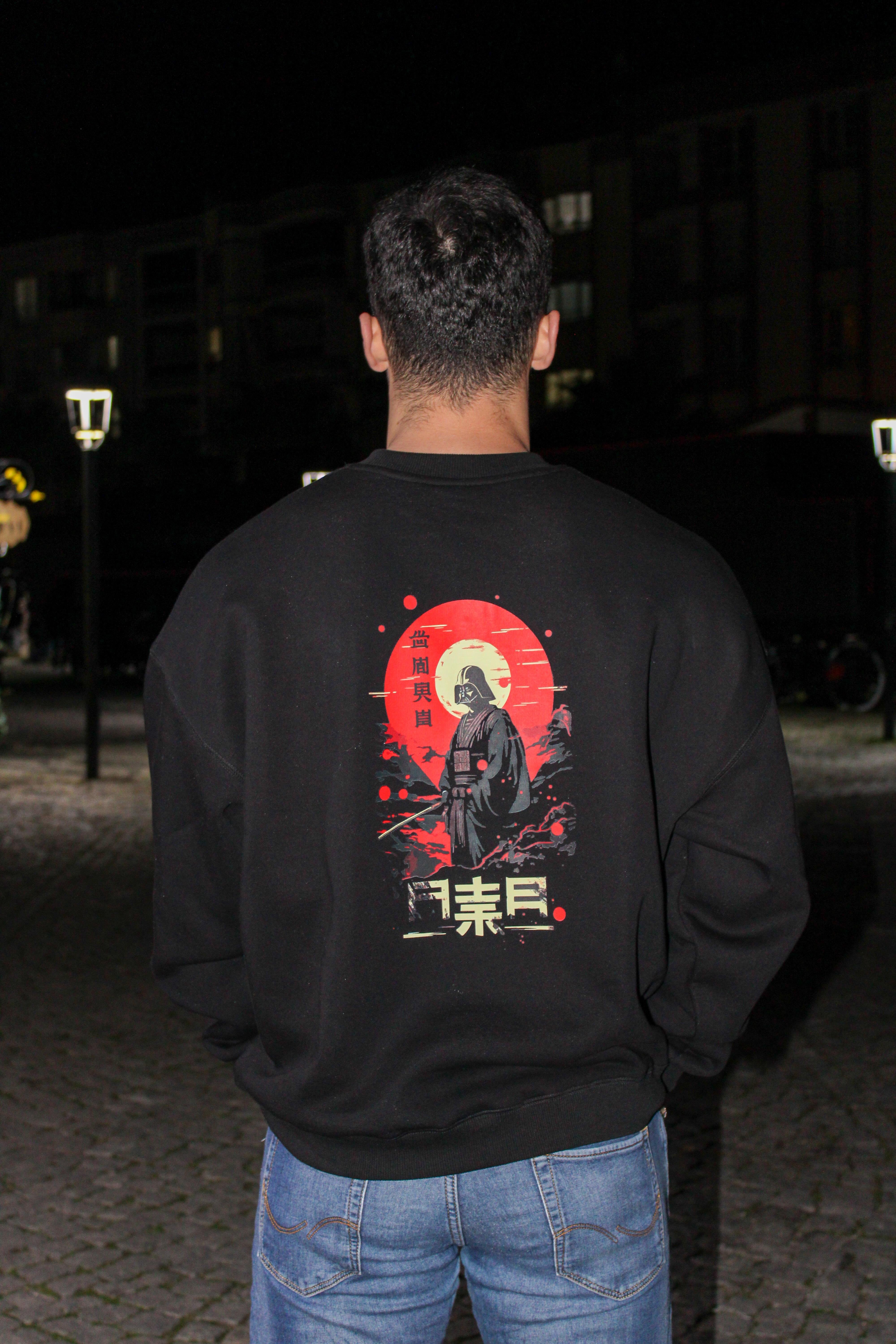 Darth Vader Oversize Erkek Sweat