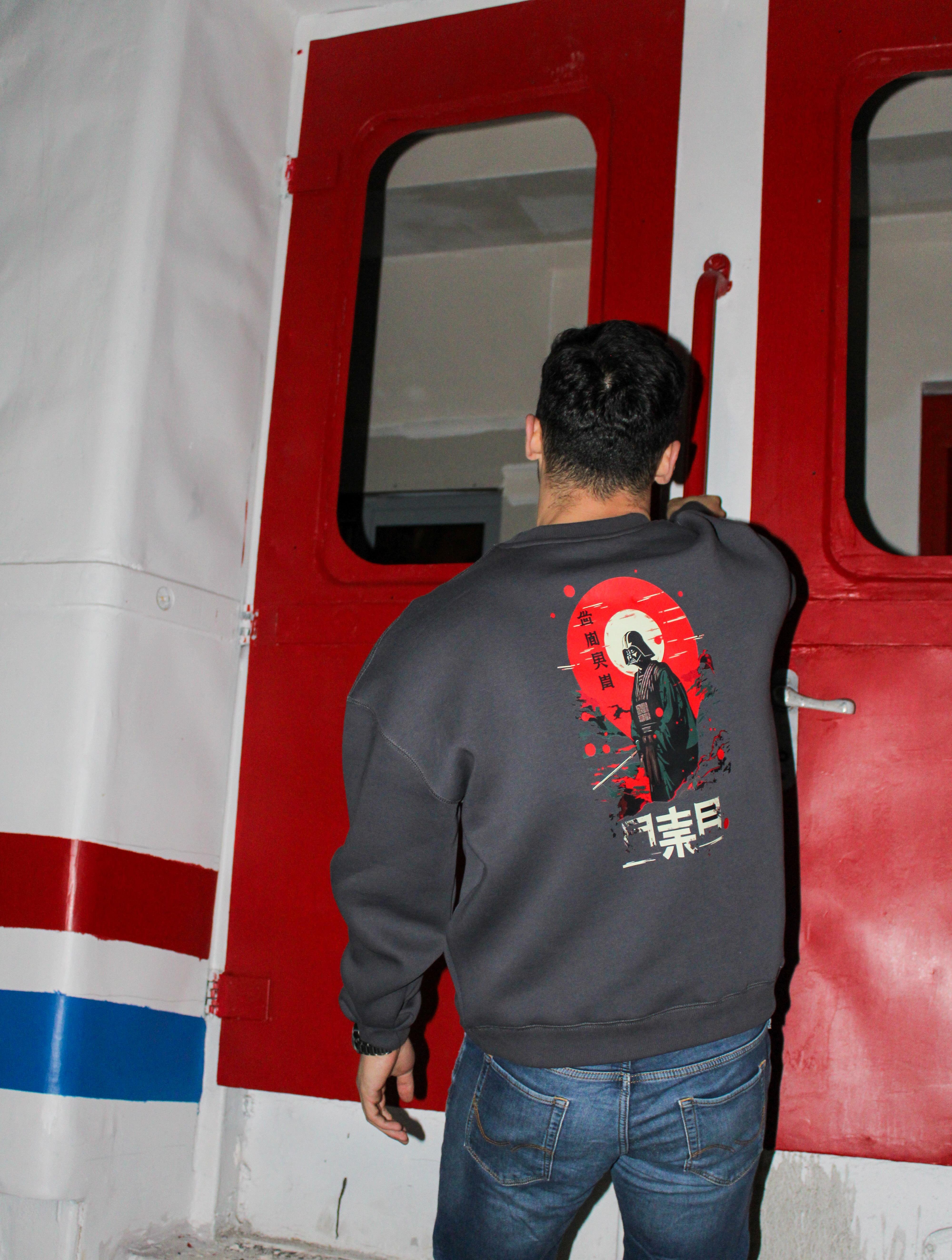 Darth Vader Oversize Erkek Sweat