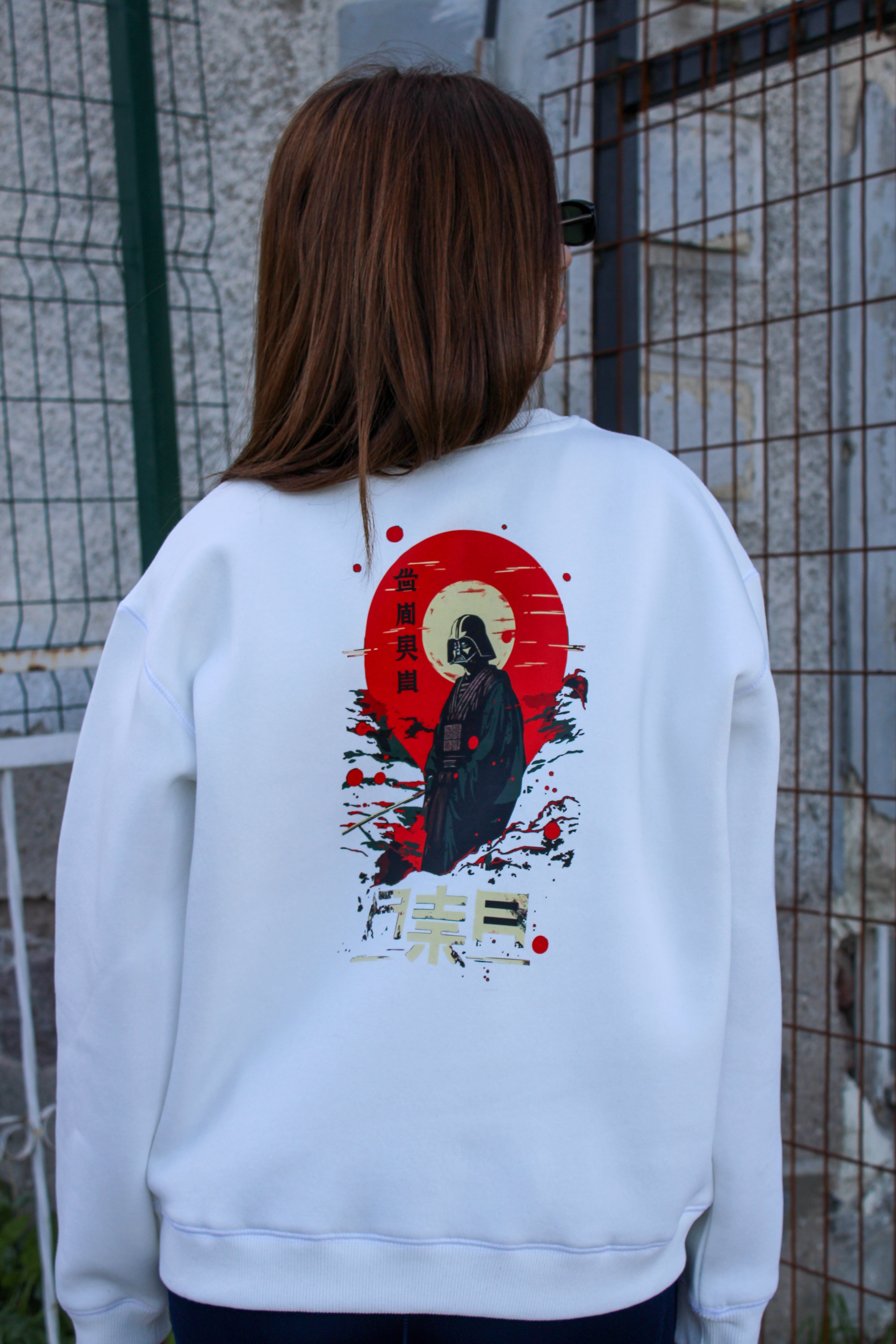Darth Vader Oversize Kadın Sweat