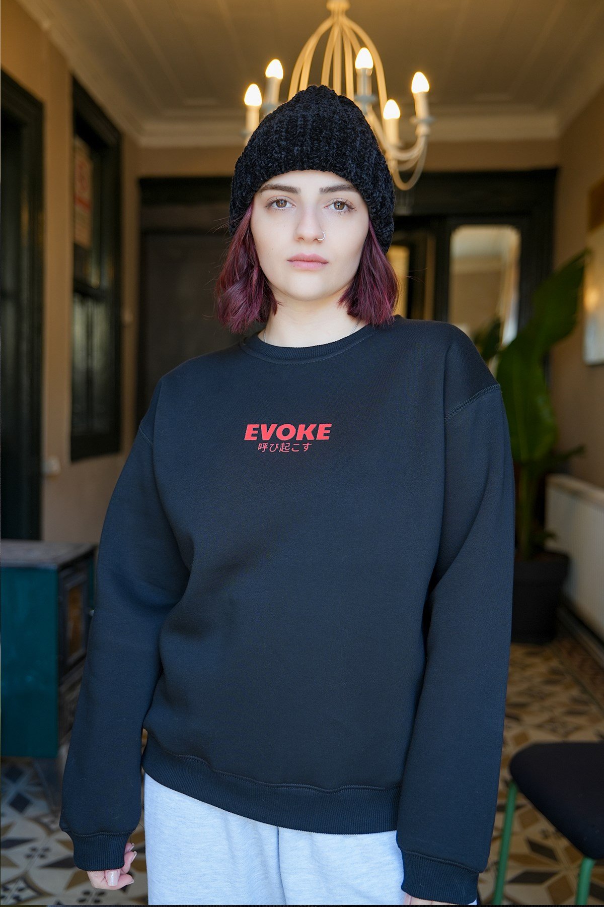 Darth Vader Oversize Kadın Sweat
