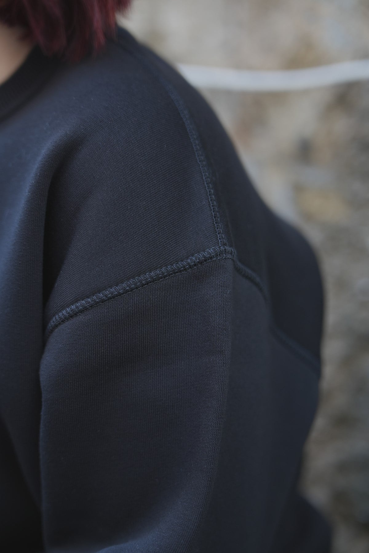 Grafiti Nakış Oversize Kadın Sweat