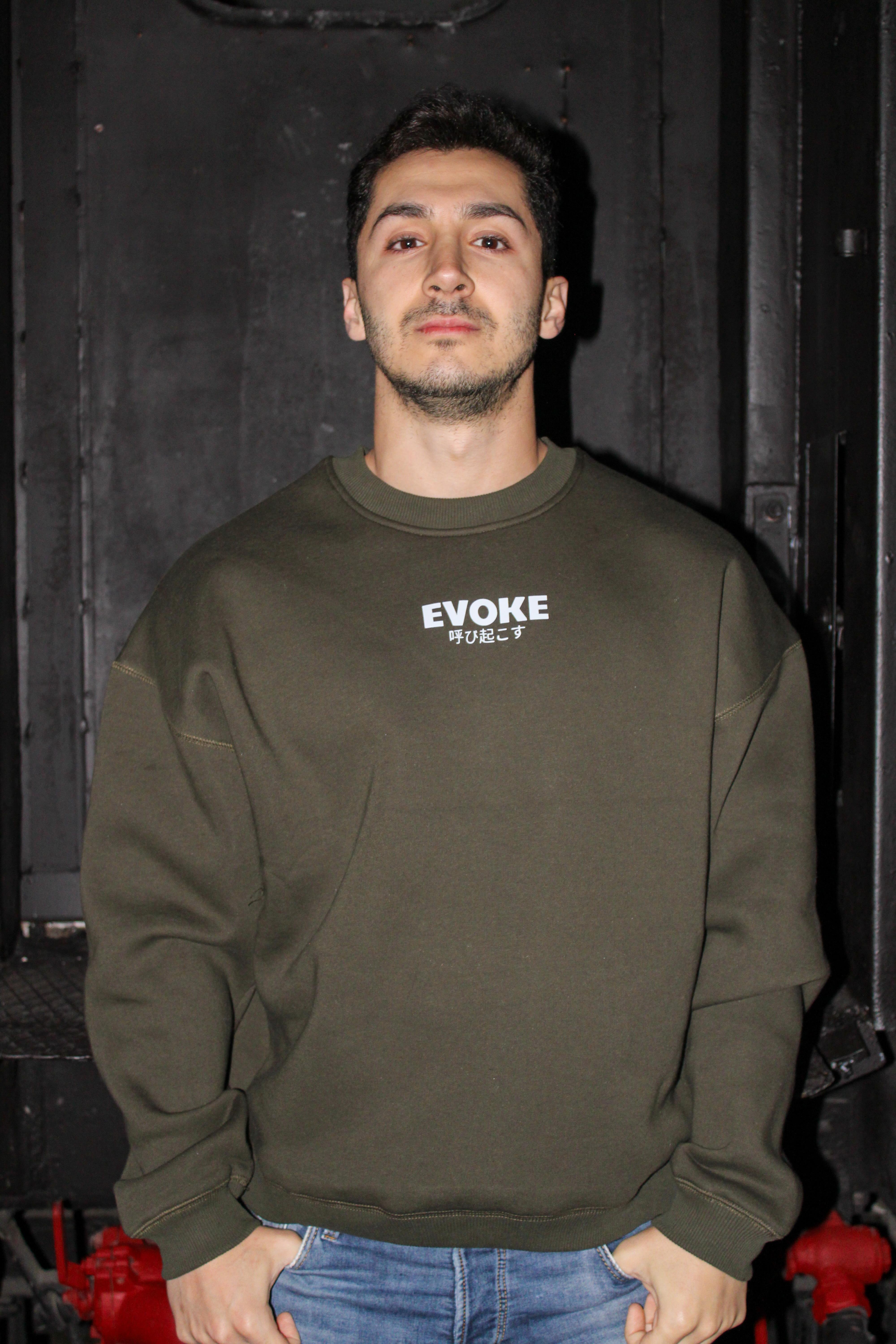 Japon Melek Oversize Erkek Sweat