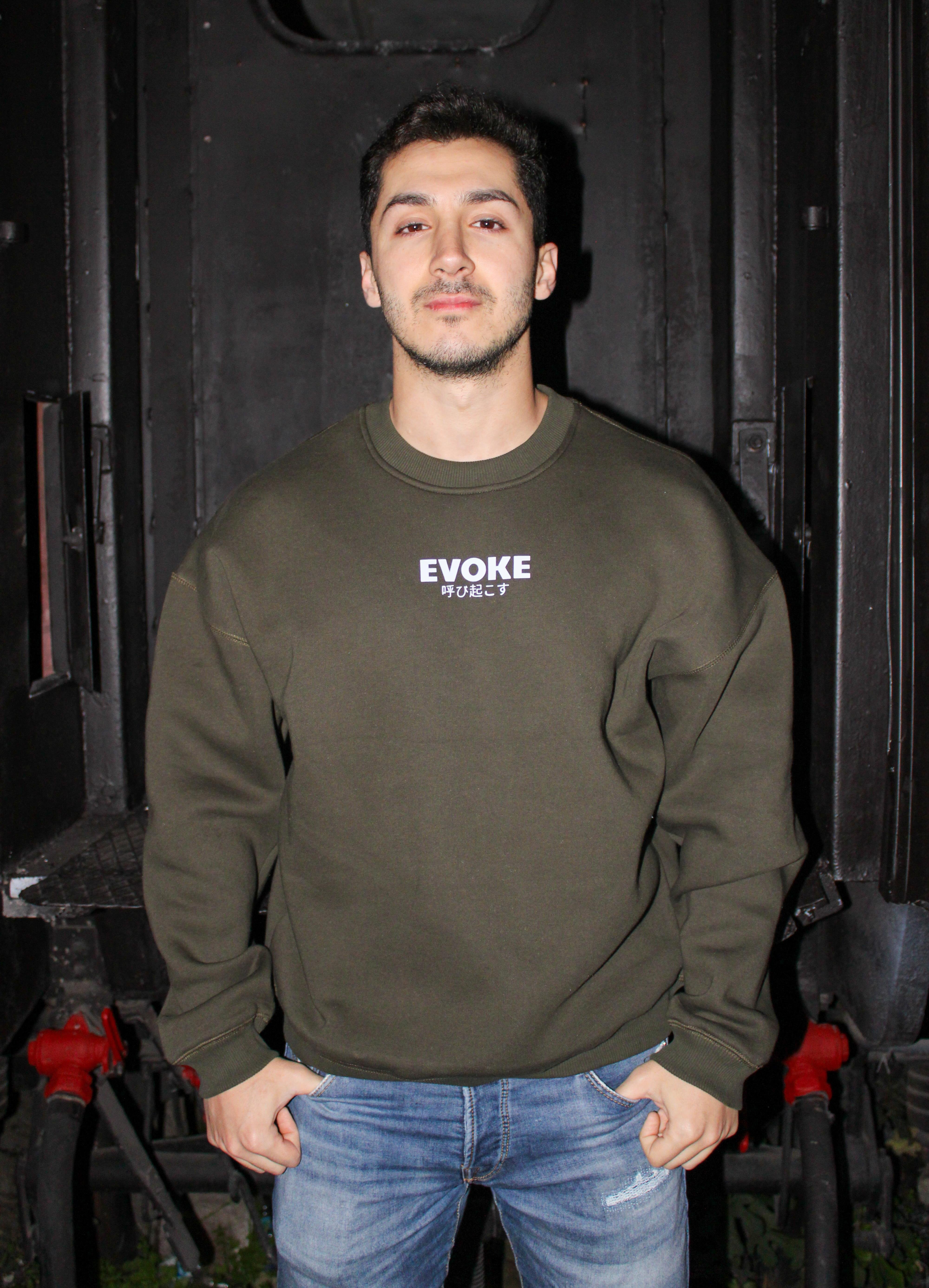 Japon Melek Oversize Erkek Sweat