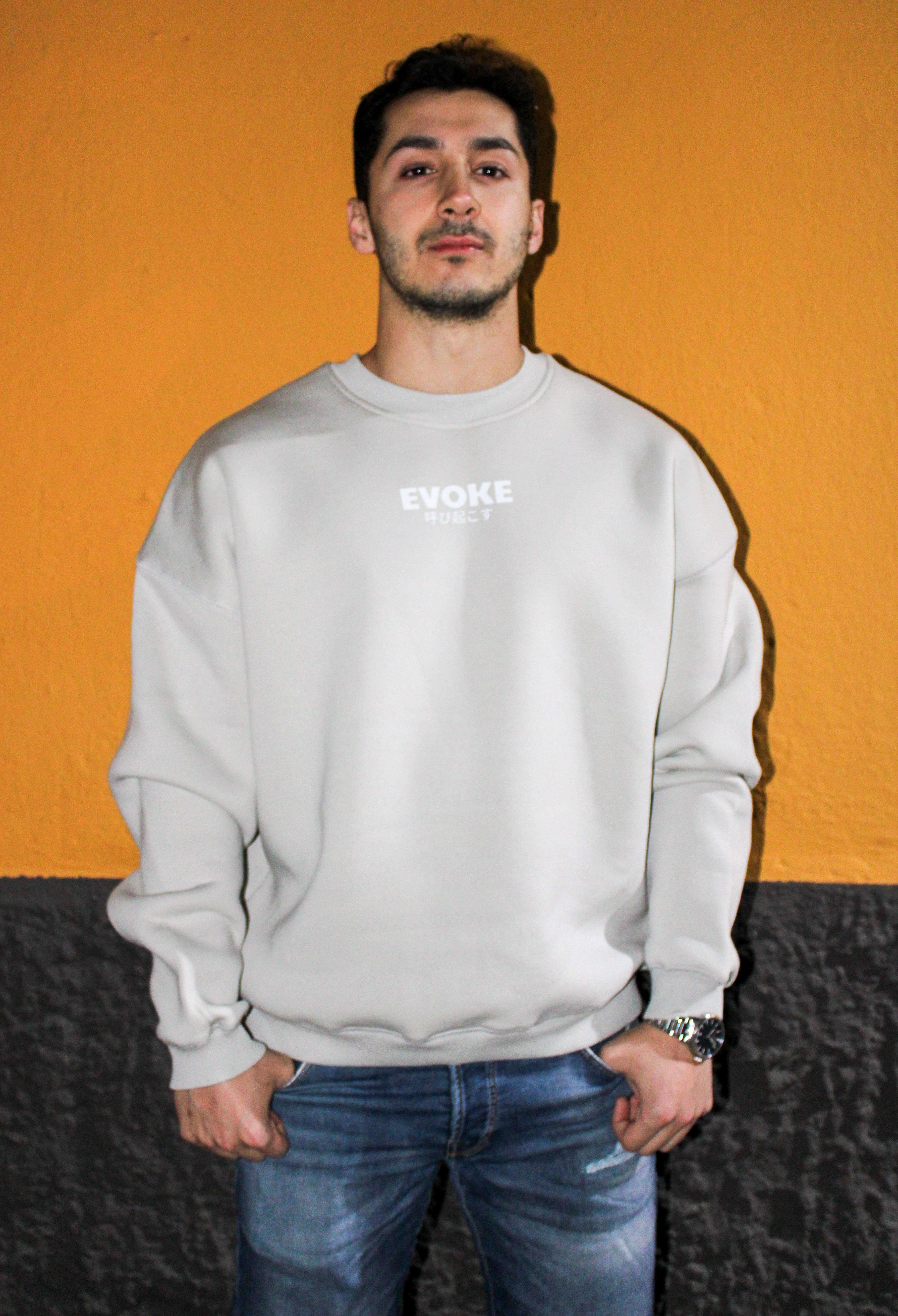 Japon Melek Oversize Erkek Sweat