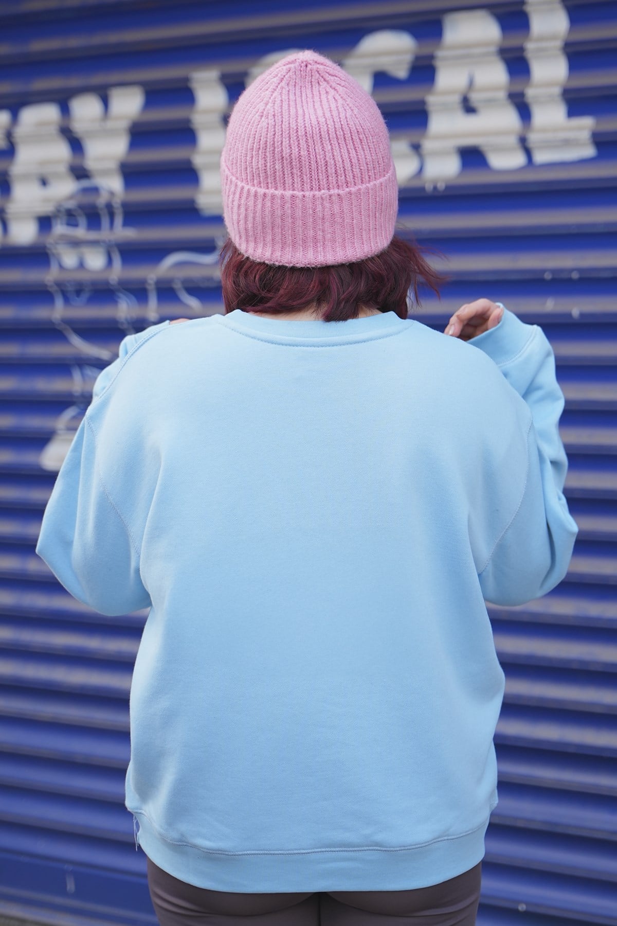 Nakışlı Oversize Kadın Sweat