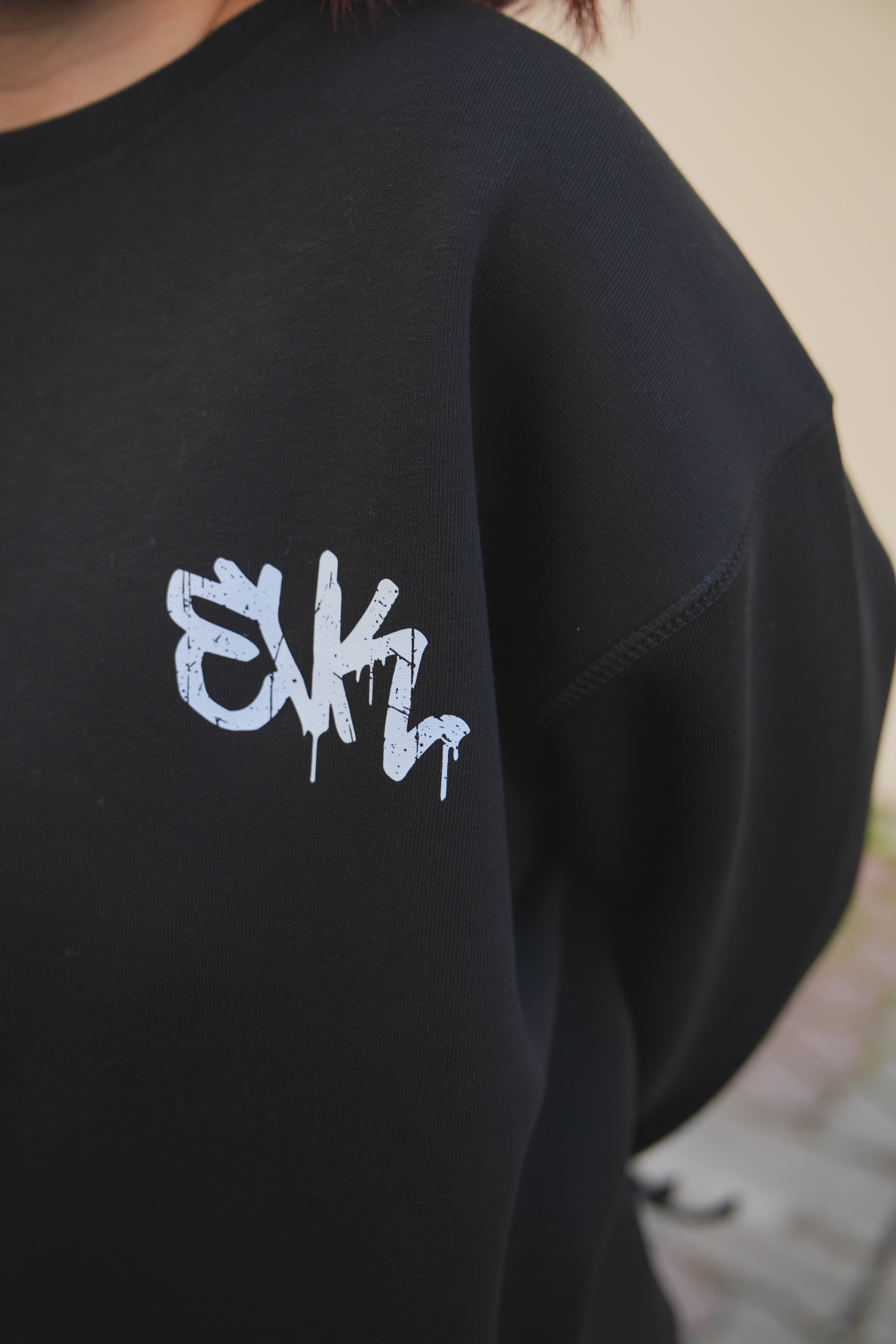 Open Your Eyes Oversize Kadın Sweat