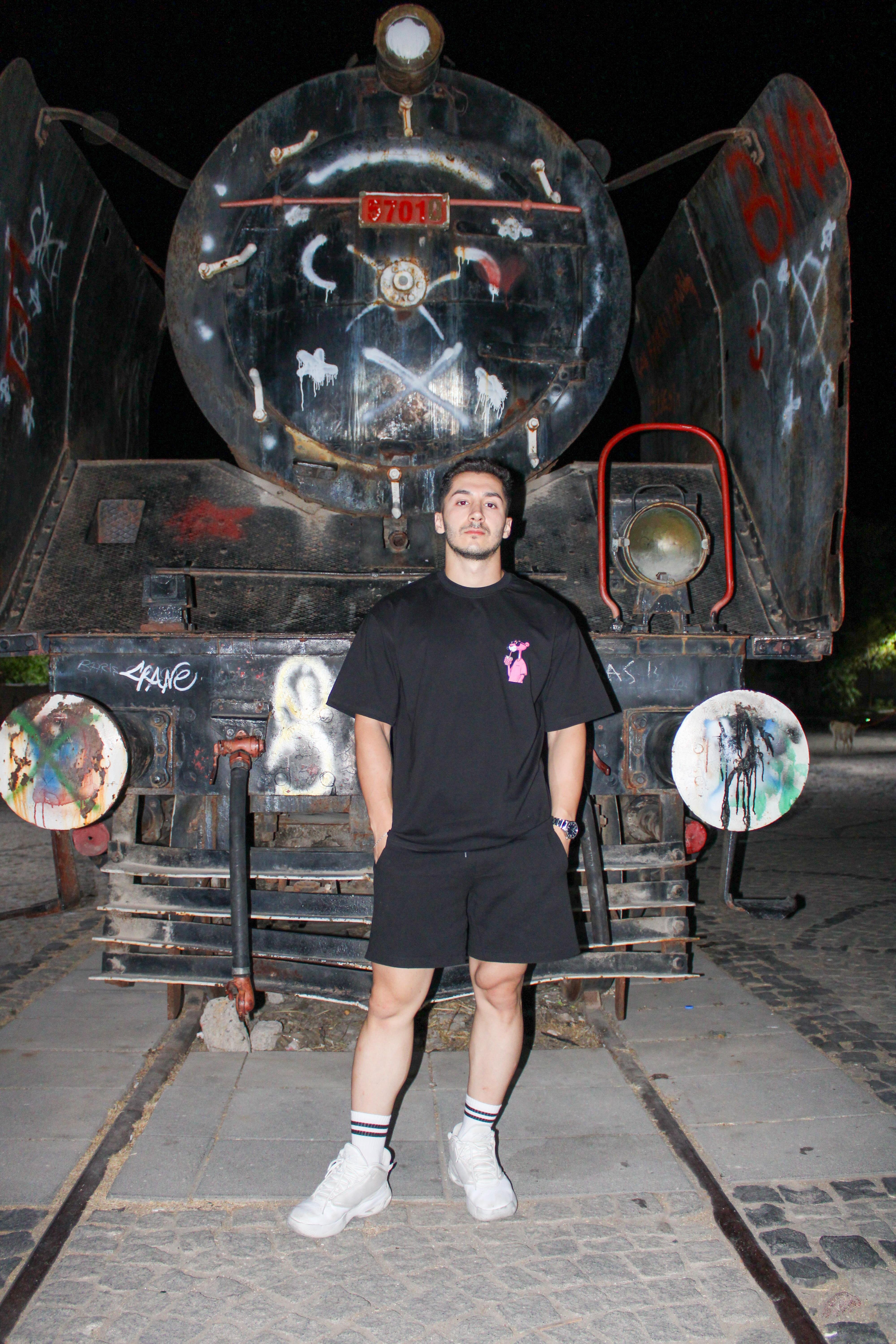 Pembe Panter Oversize T-shırt