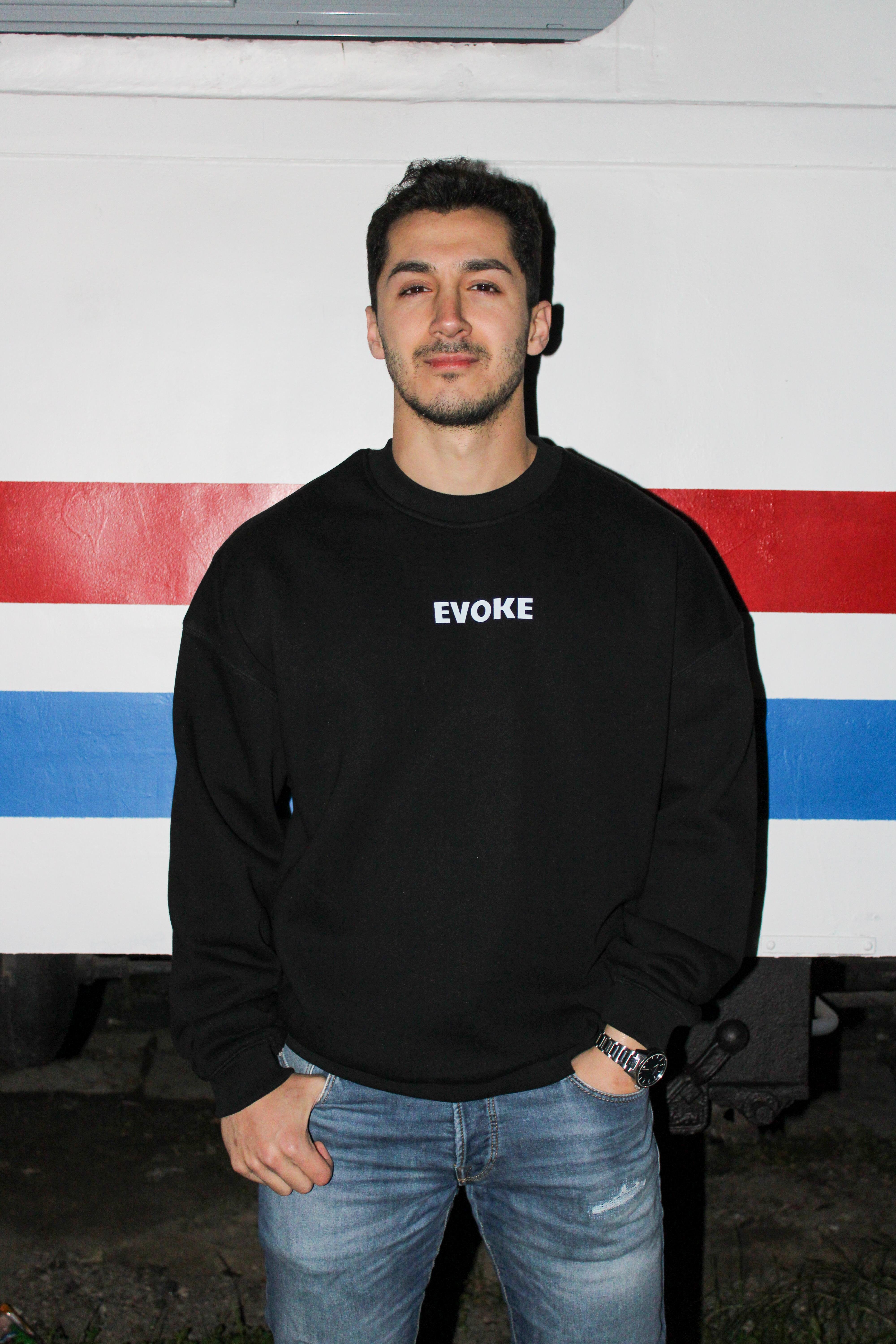 Techno Oversize Erkek Sweat