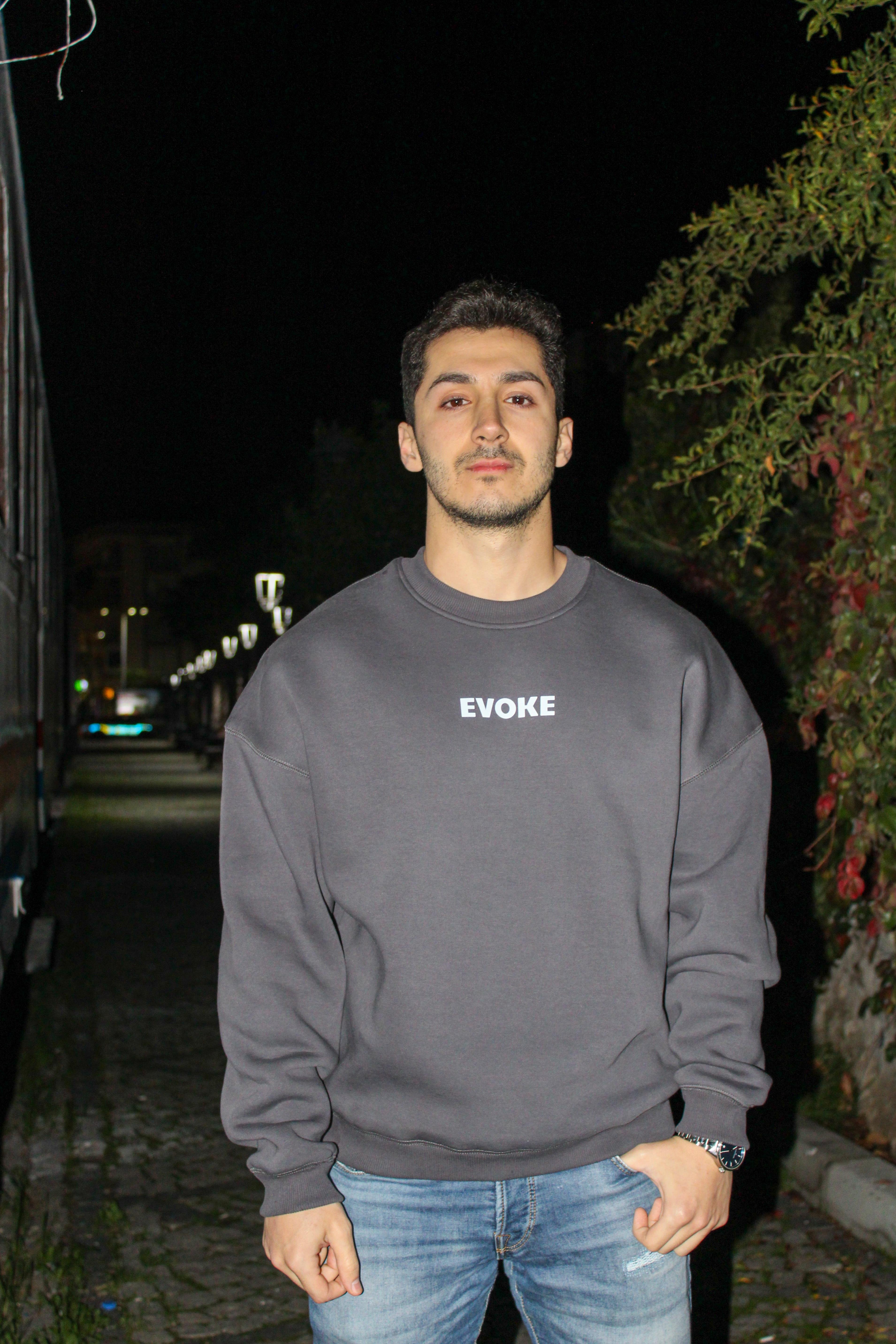 Techno Oversize Erkek Sweat