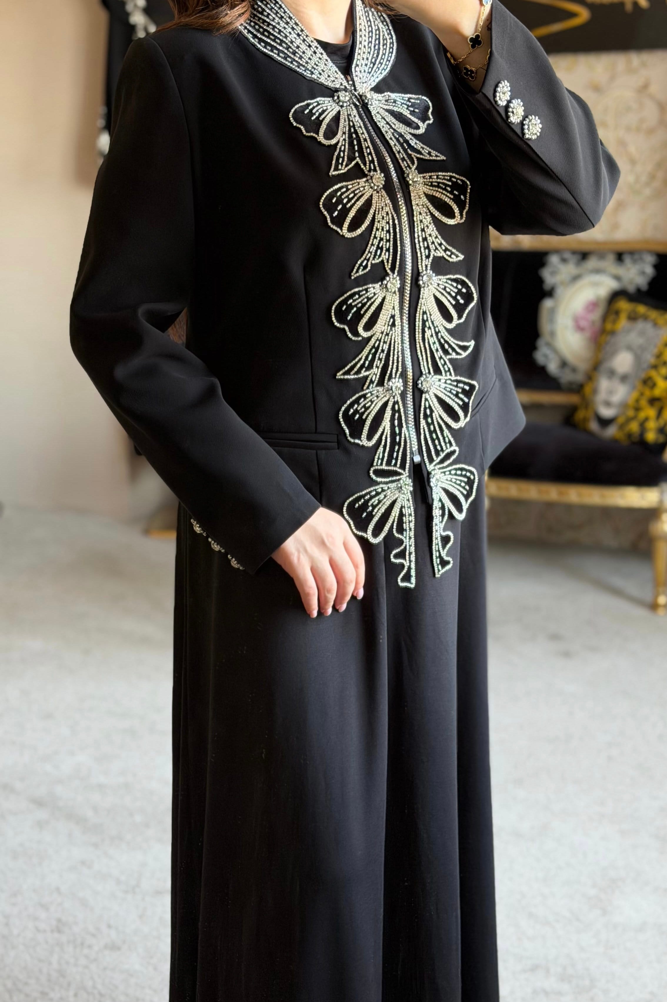 ROŞA ELBİSE CEKET TAKIM