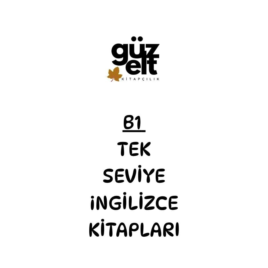 Cerrahpaşa Üni - B1 TEK SEVİYE İngilizce Kitapları