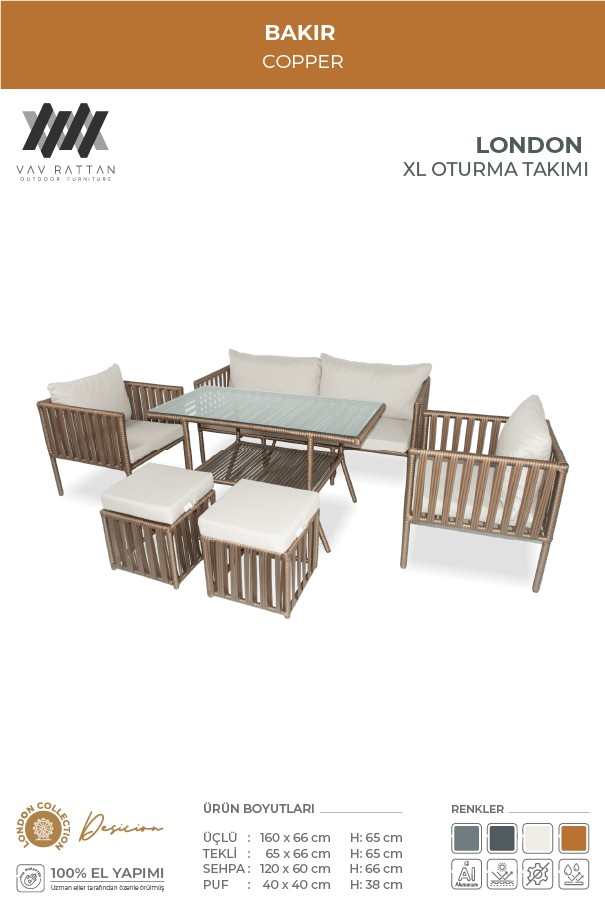 London XL Köşe Takımı