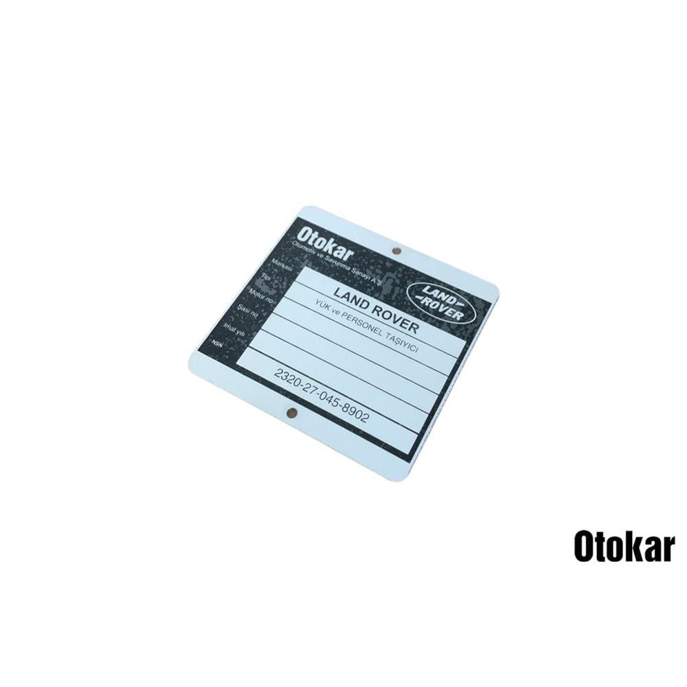DEFENDER ARAÇ TANITIM ETİKETİ PUMA (PLAKET) 71C01-79001-AA 
