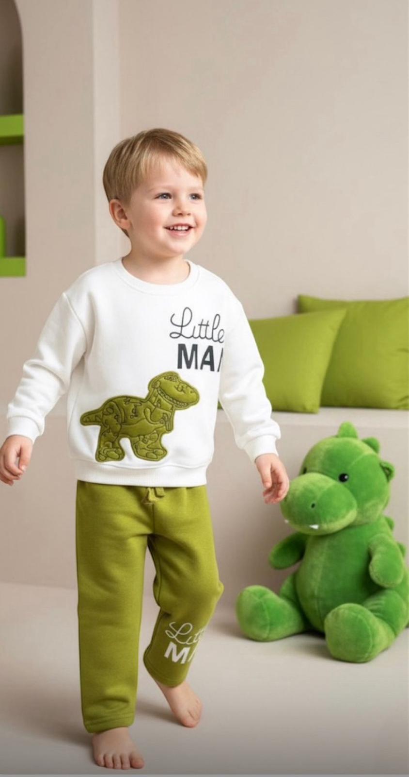 Mevsimlik Little Man Takım Yeşil