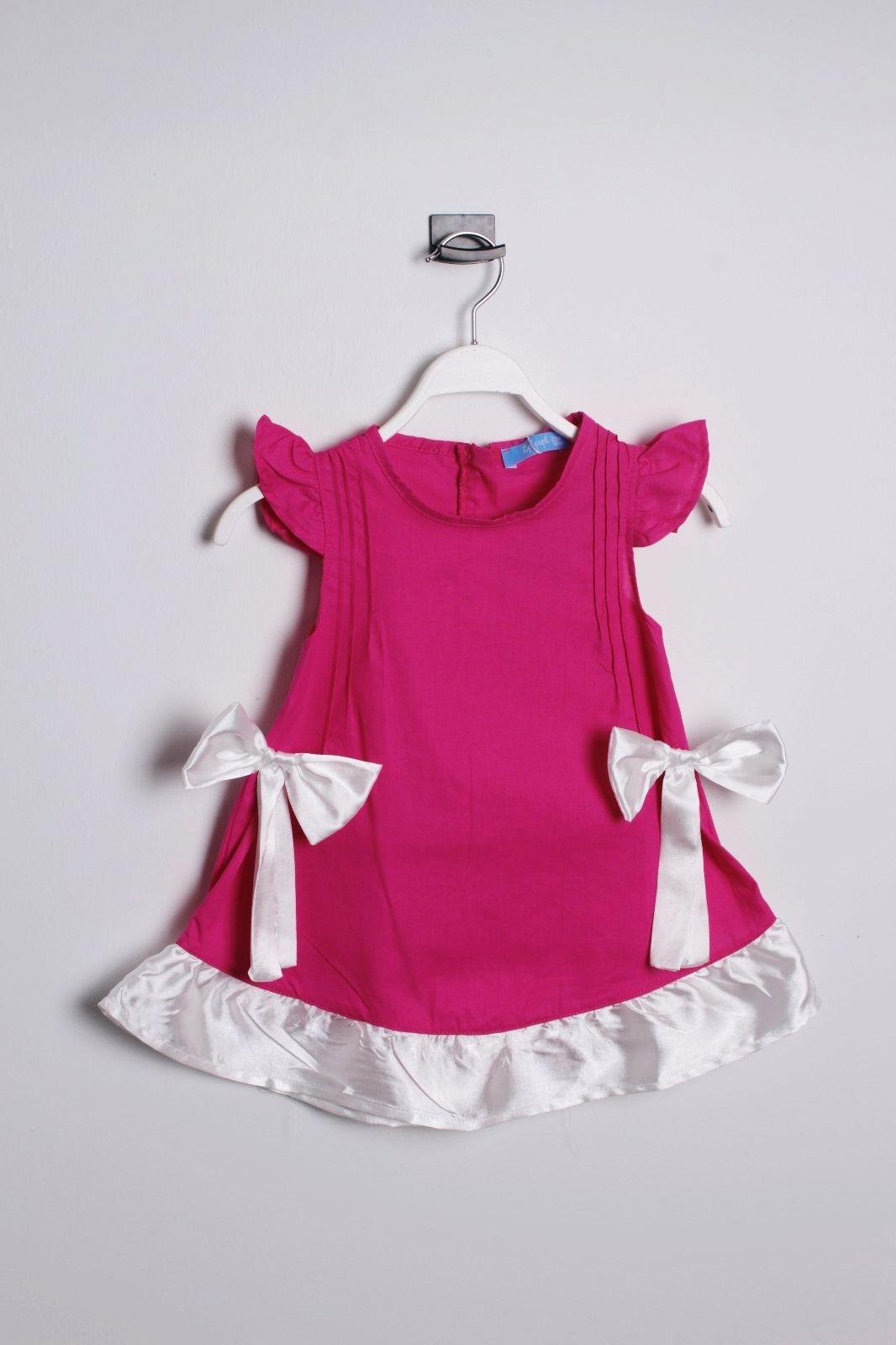 PEMBE SATEN ELBİSE