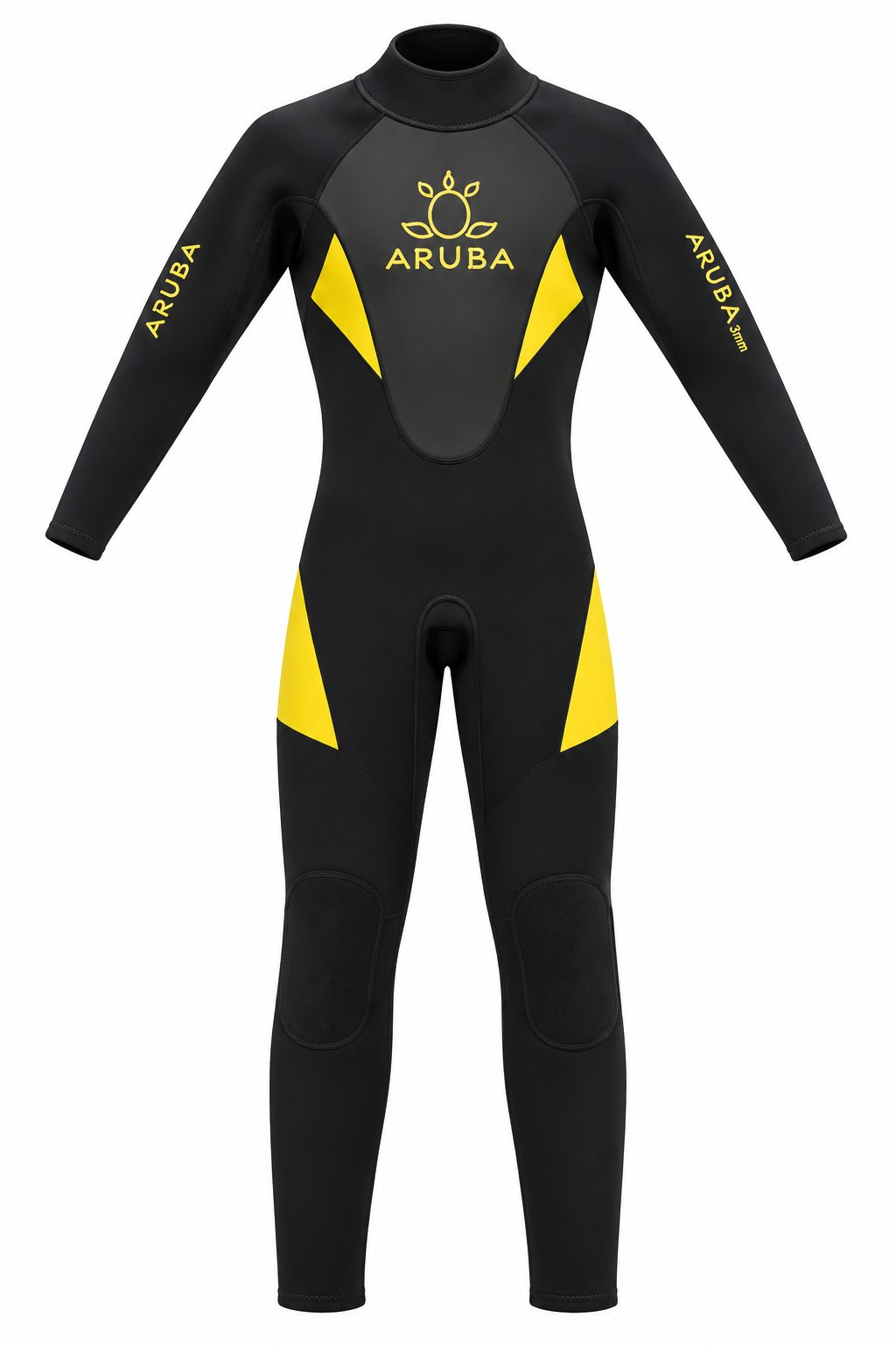 Aruba 3mm Fullsuite Sarı Size:S Bay Dalış Elbisesi
