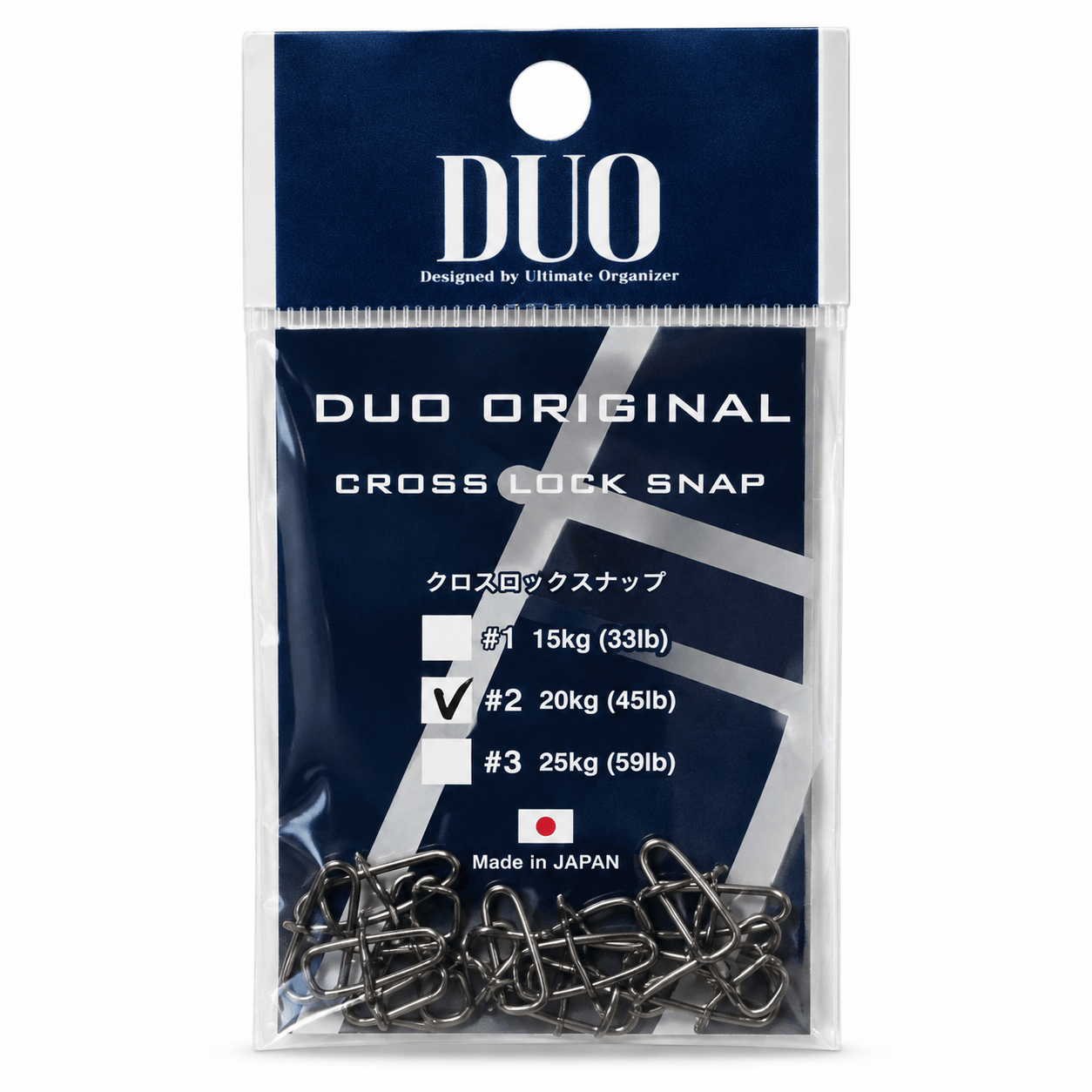 Duo Cross Lock Klips