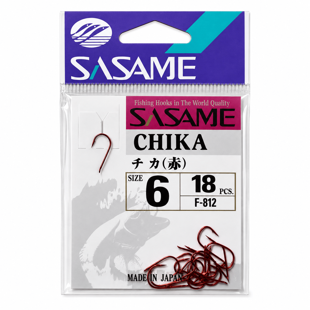 Sasame Chika F-812 Serisi Olta İğnesi