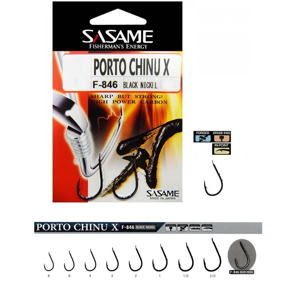 Sasame F-846 Port Chinu X Serisi Olta İğnesi