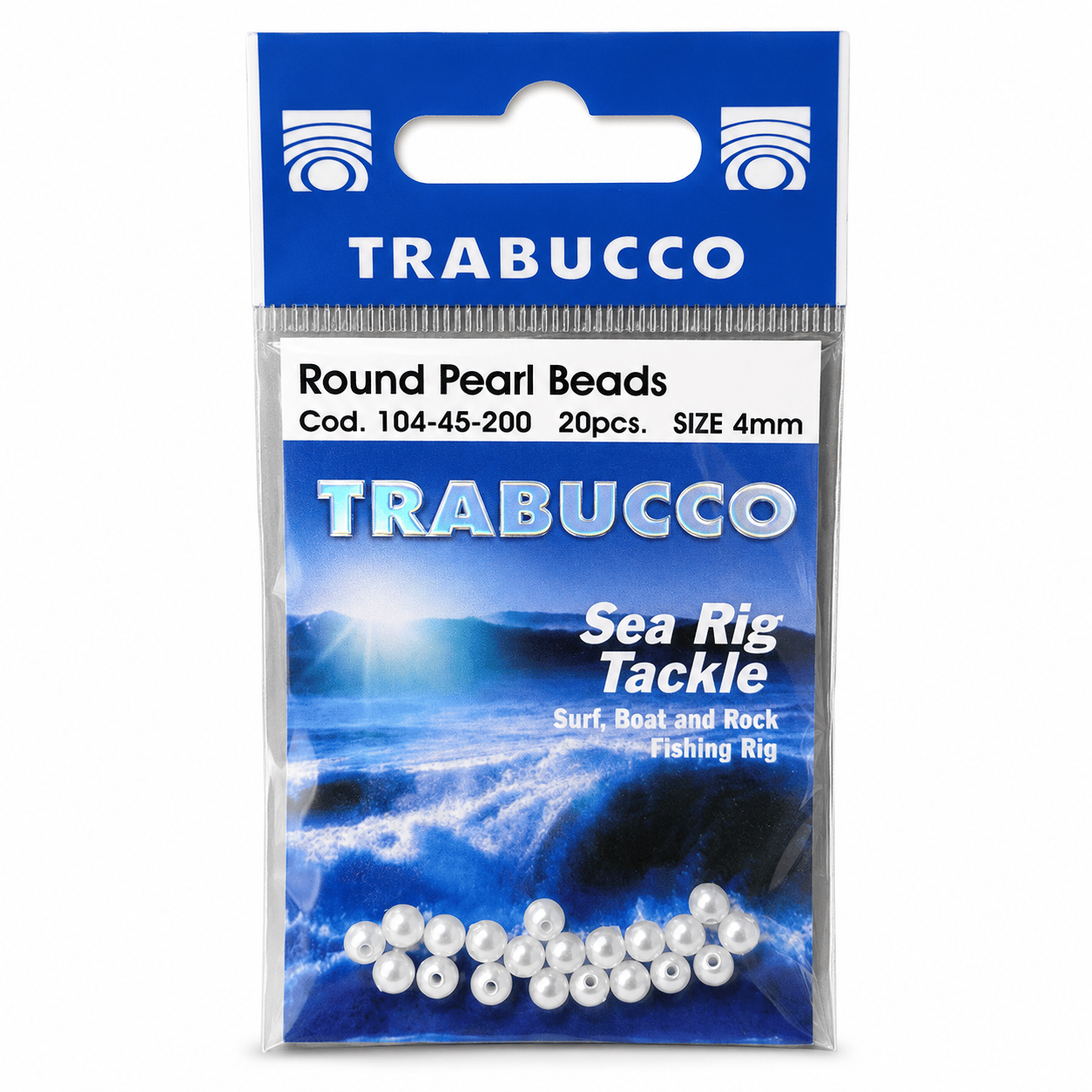 Trabucco Round Pearl Red Boncuk